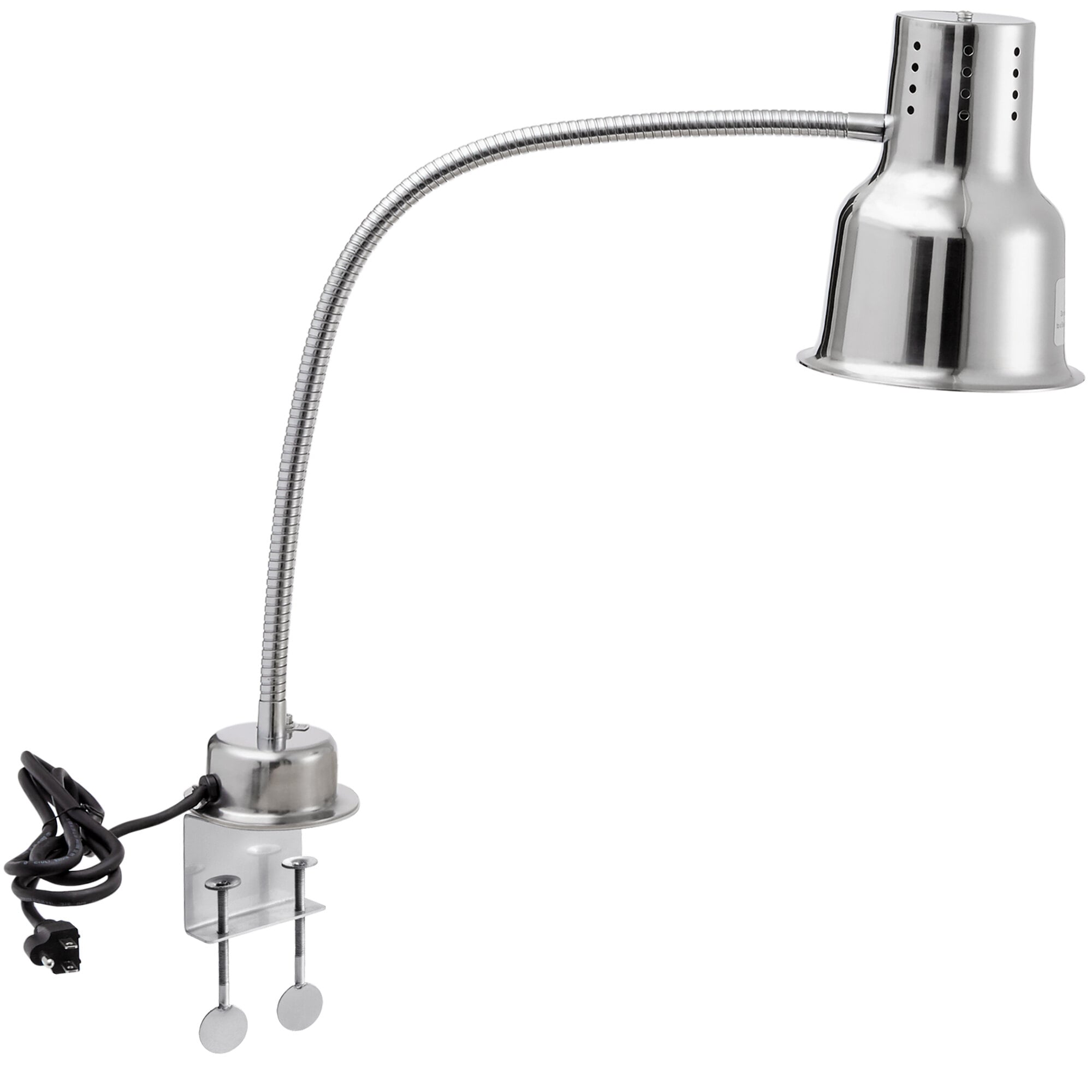 Avantco HL24SSC 24" Single Arm Stainless Steel Heat Lamp with Avantco