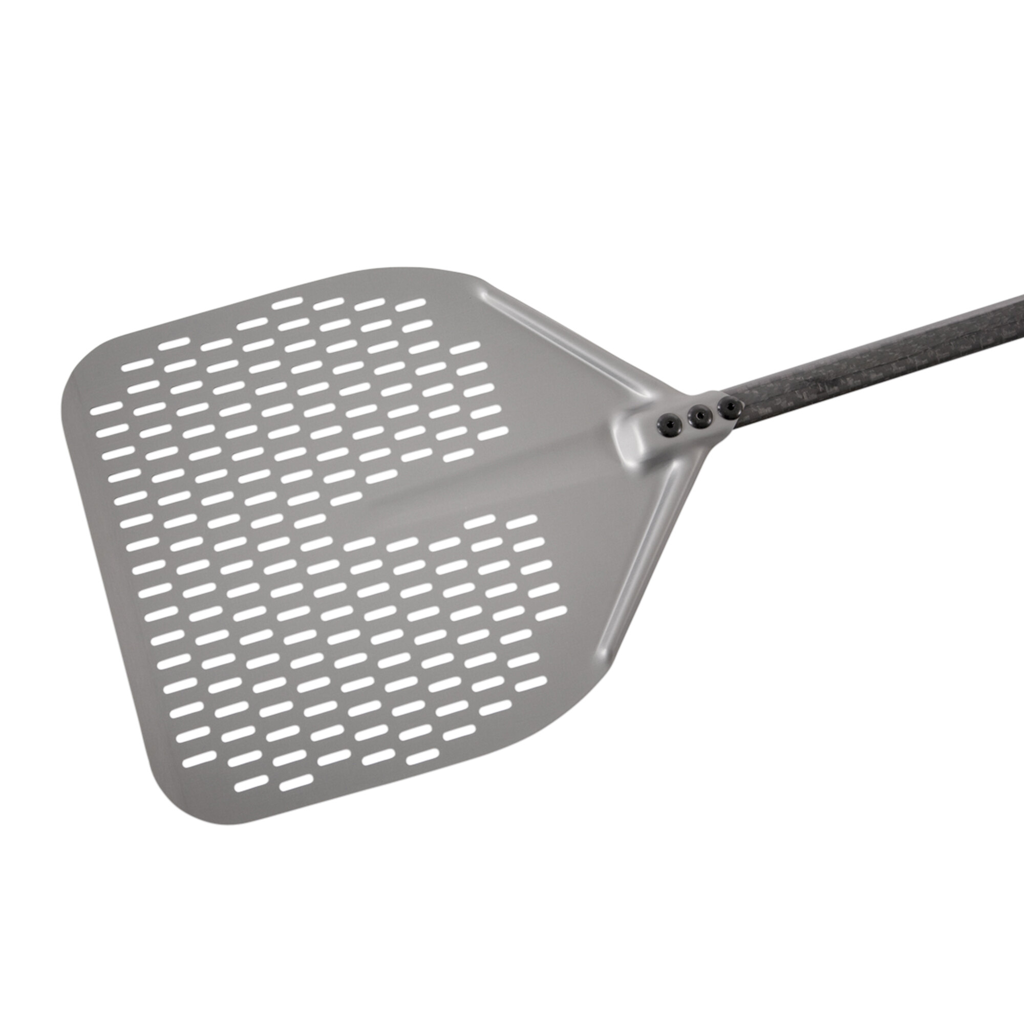 GI Metal ACB-50RF Carbon 20" Anodized Aluminum Square Perforated Pizza