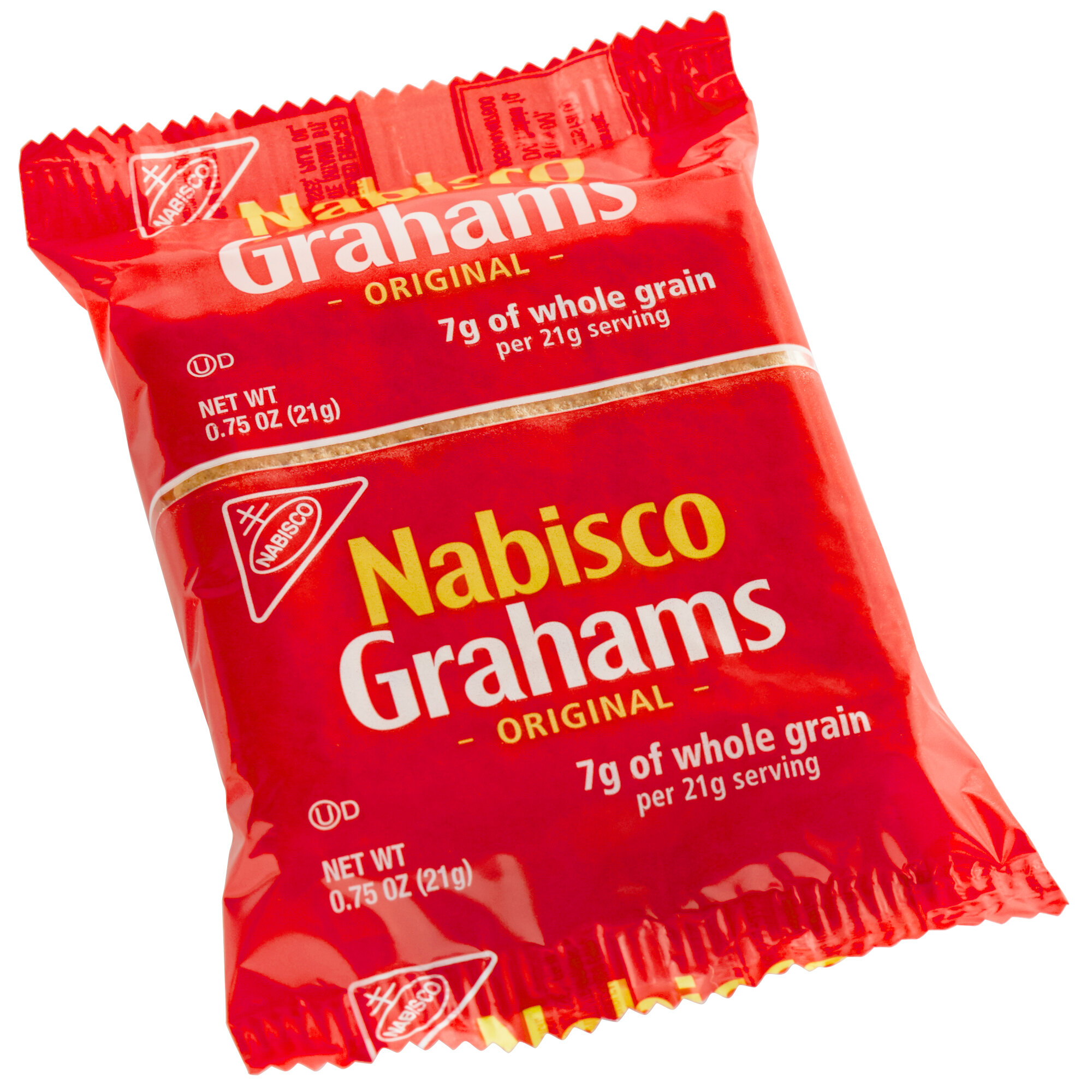 Nabisco 3 Count (0.73 oz.) Original Graham Crackers Snack Pack - 150/Case