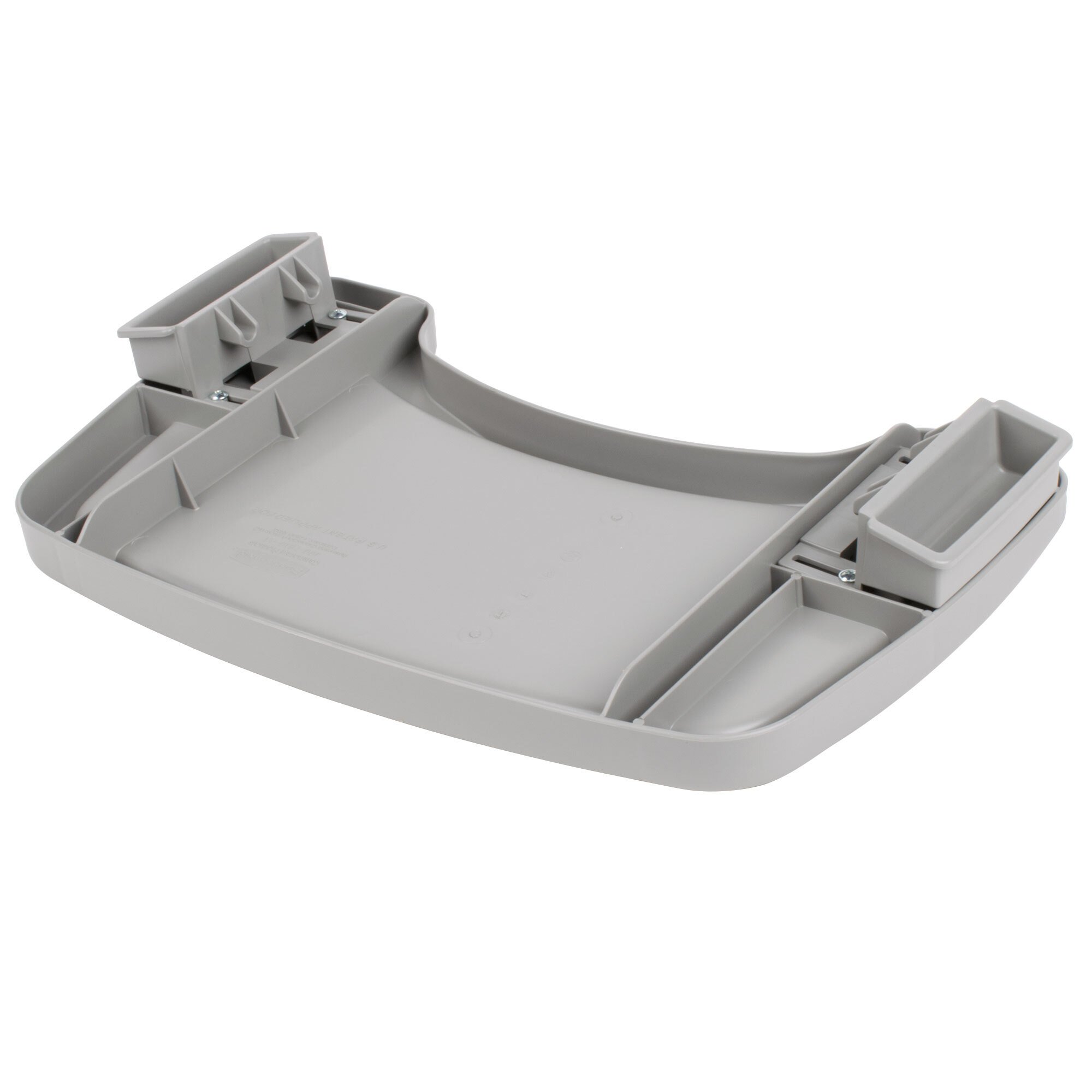 Rubbermaid FG781588PLAT Platinum Restaurant High Chair Tray