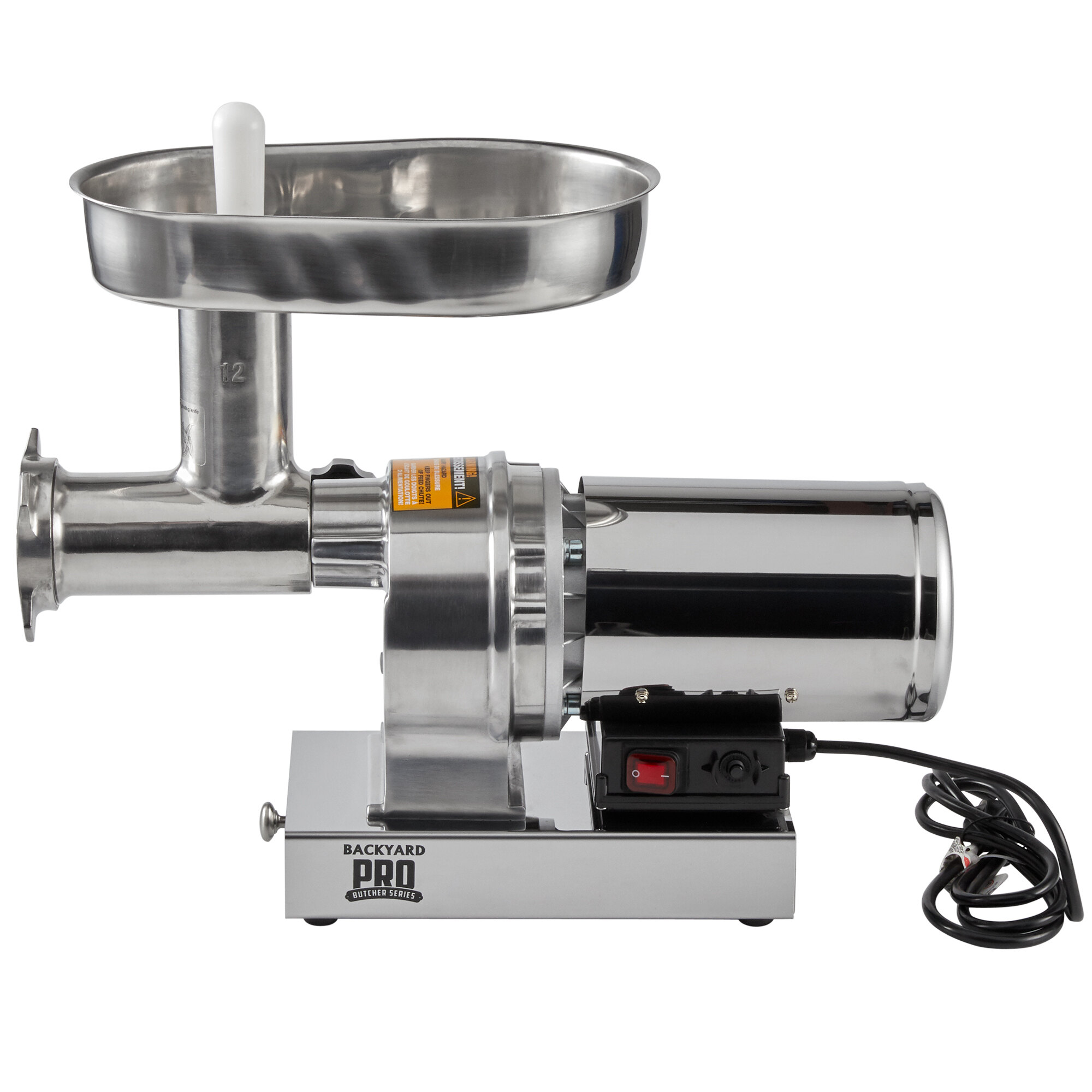 Backyard Pro 12 Electric Meat Grinder staurantStore