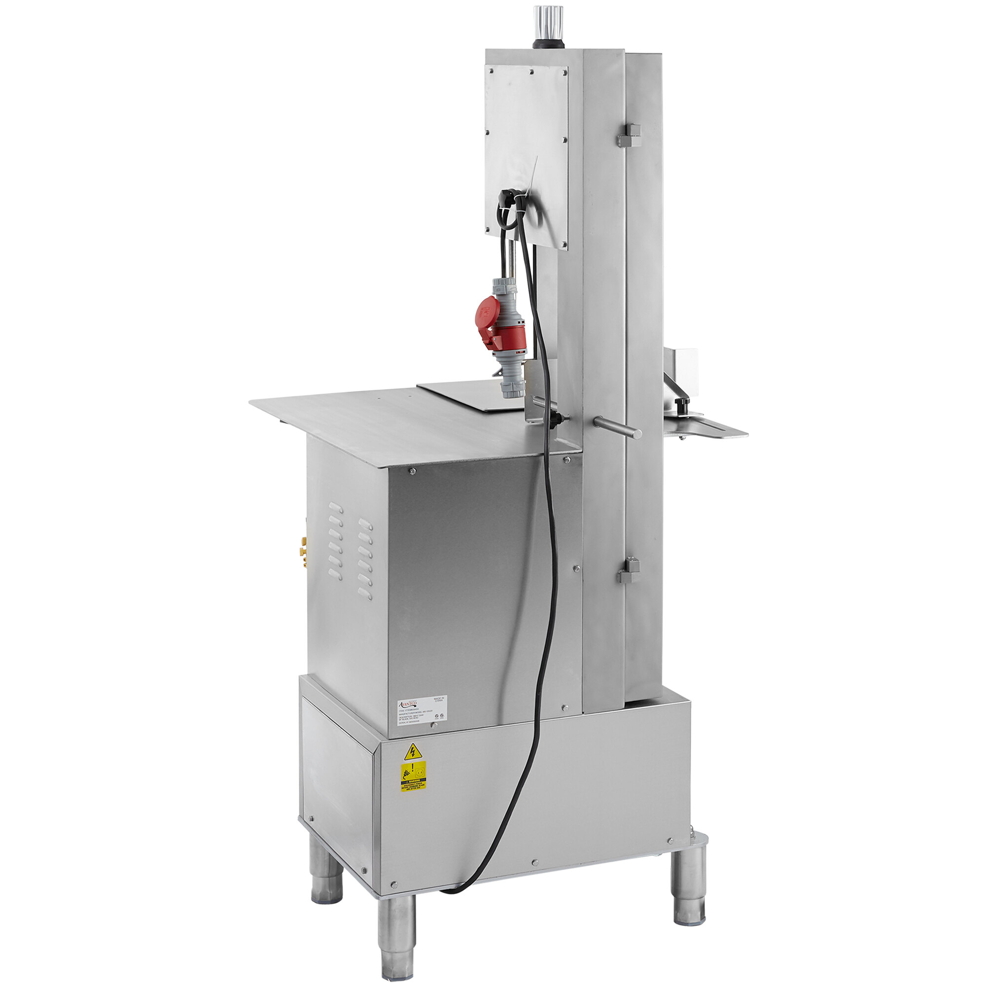 94" Floor Model Vertical Meat Cutting Band Saw (Avantco) | WebstaurantStore