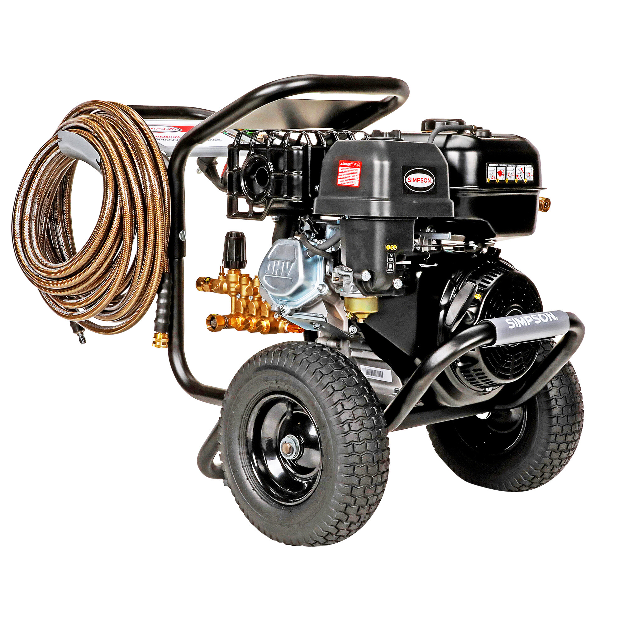 Simpson 60843 Powershot Pressure Washer with 50' Hose 4400 PSI; 4.0 GPM