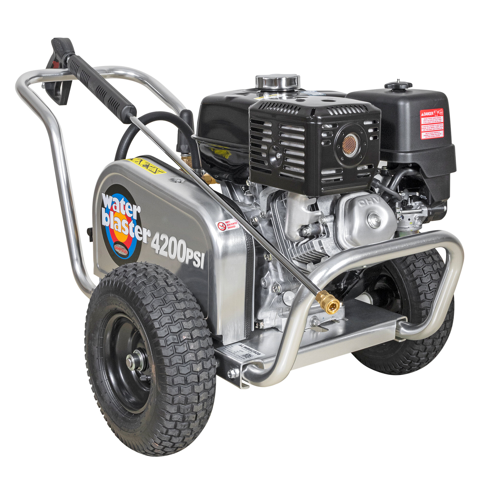 Simpson 60828 Aluminum Water Blaster Pressure Washer with Honda Engine