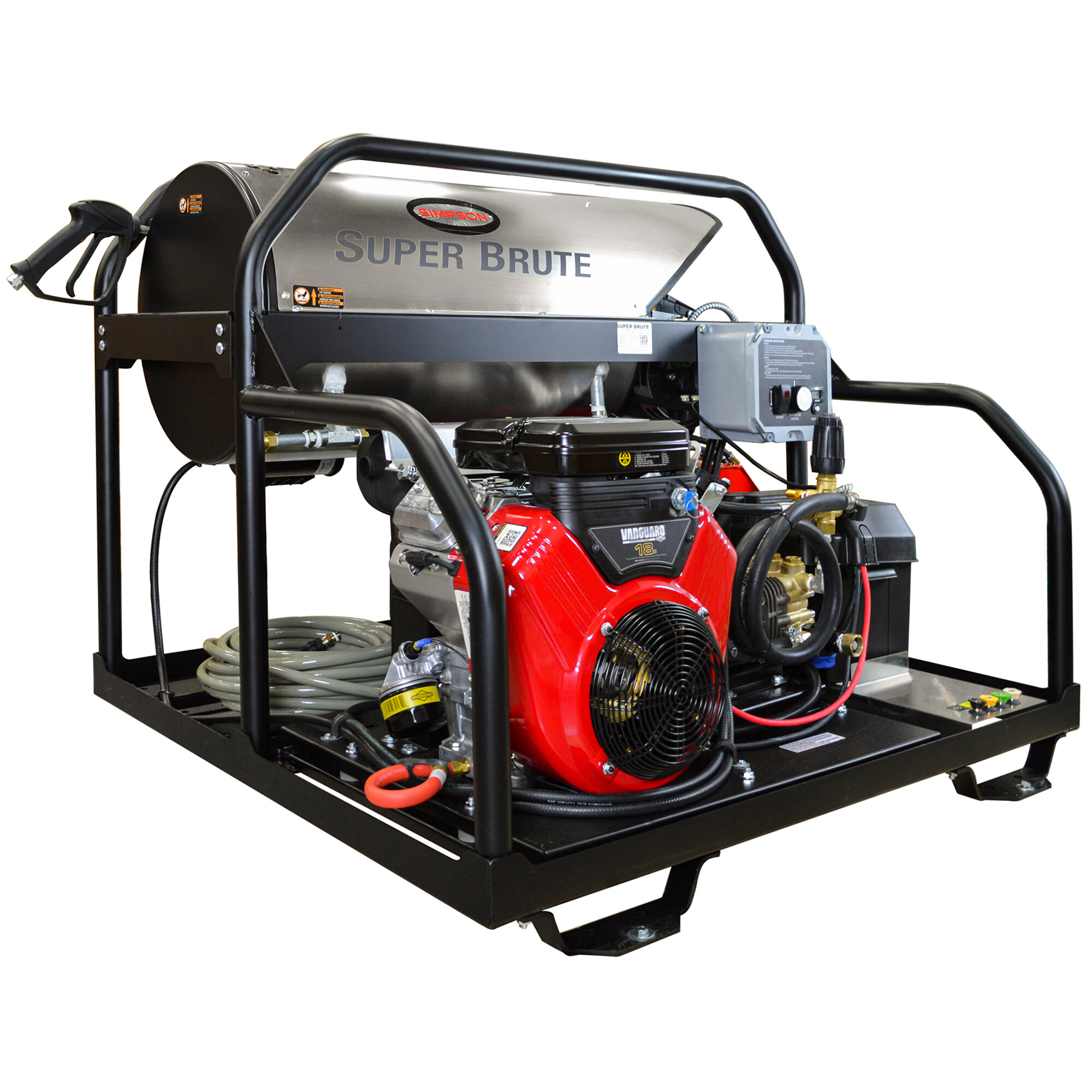 Simpson 65110 Diesel or Kerosene Hot Water Pressure Washer w/ Vanguard