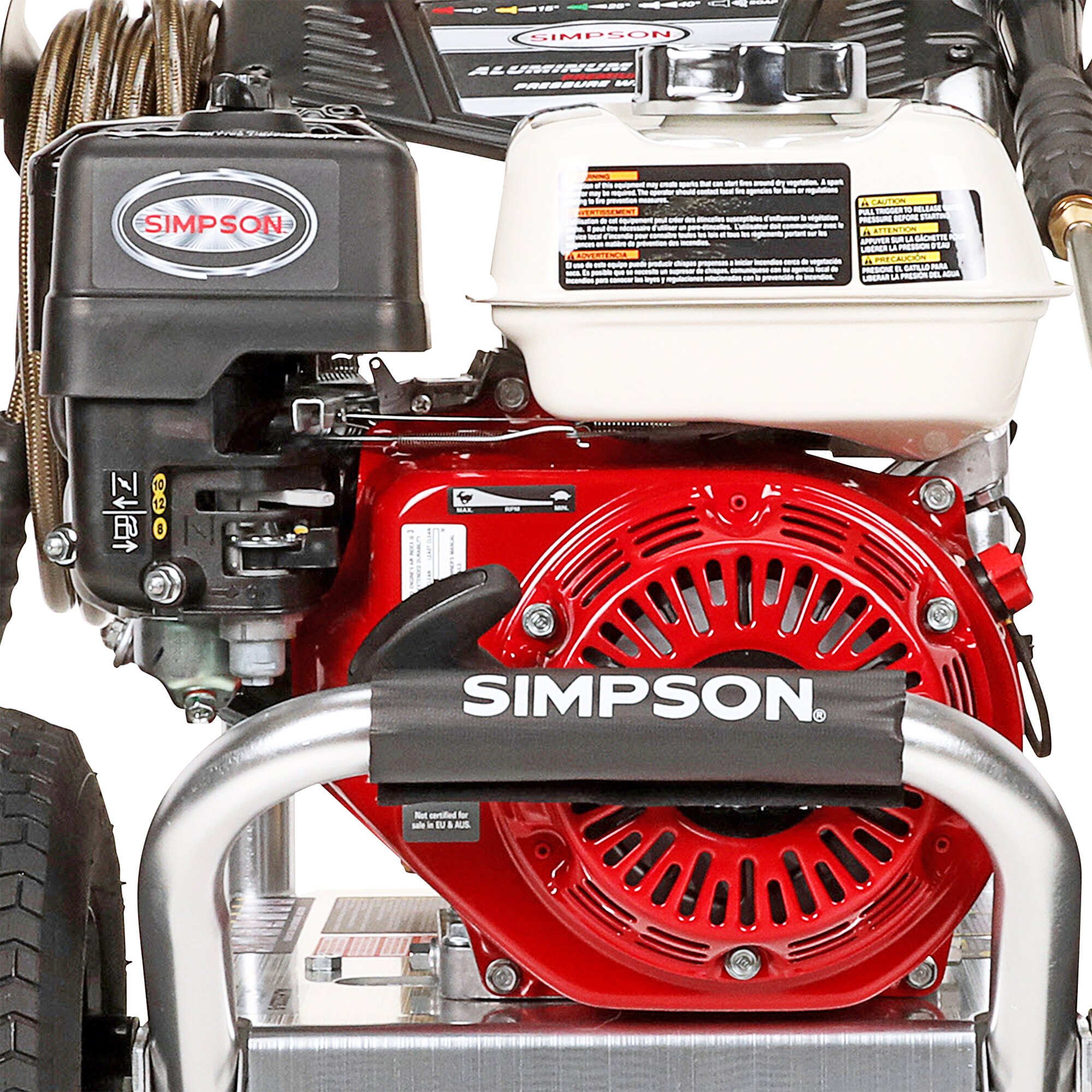 Simpson 3400 PSI Pressure Washer w/ Honda Engine (60735 Aluminum Series)