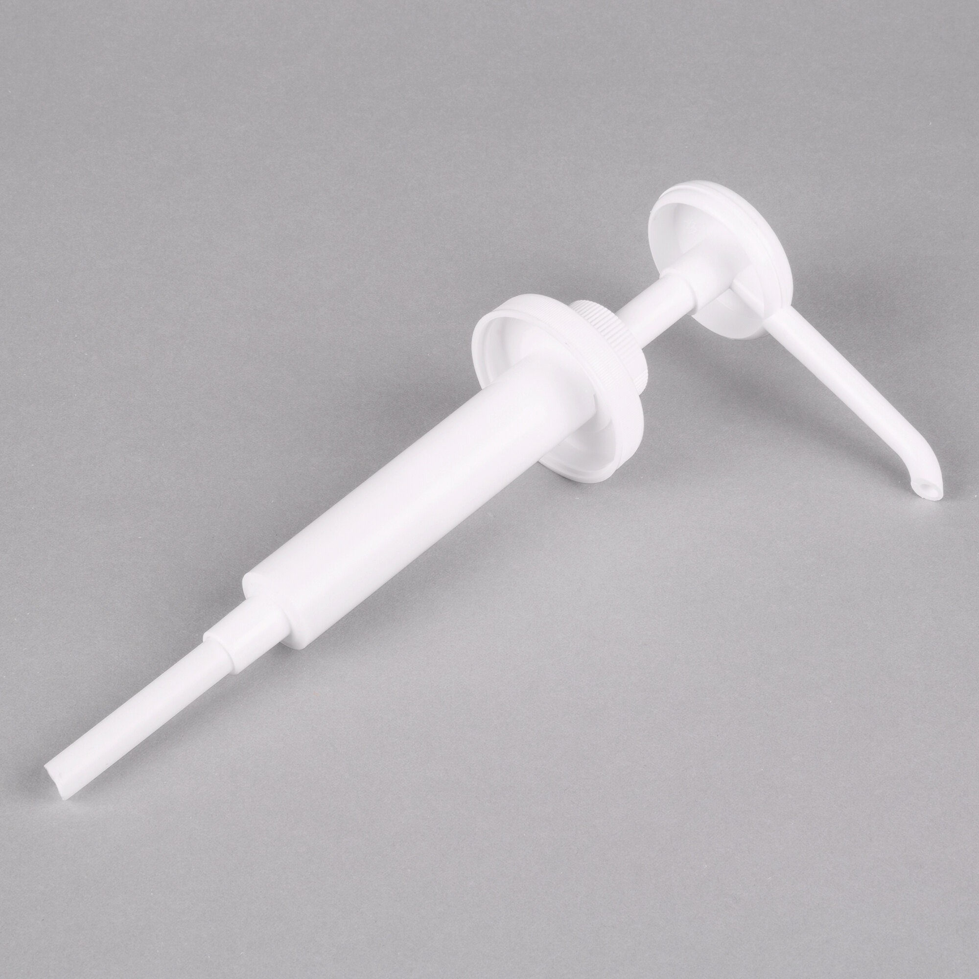 Economy 0.33 oz. (10 mL) Chocolate Syrup / Condiment Pump