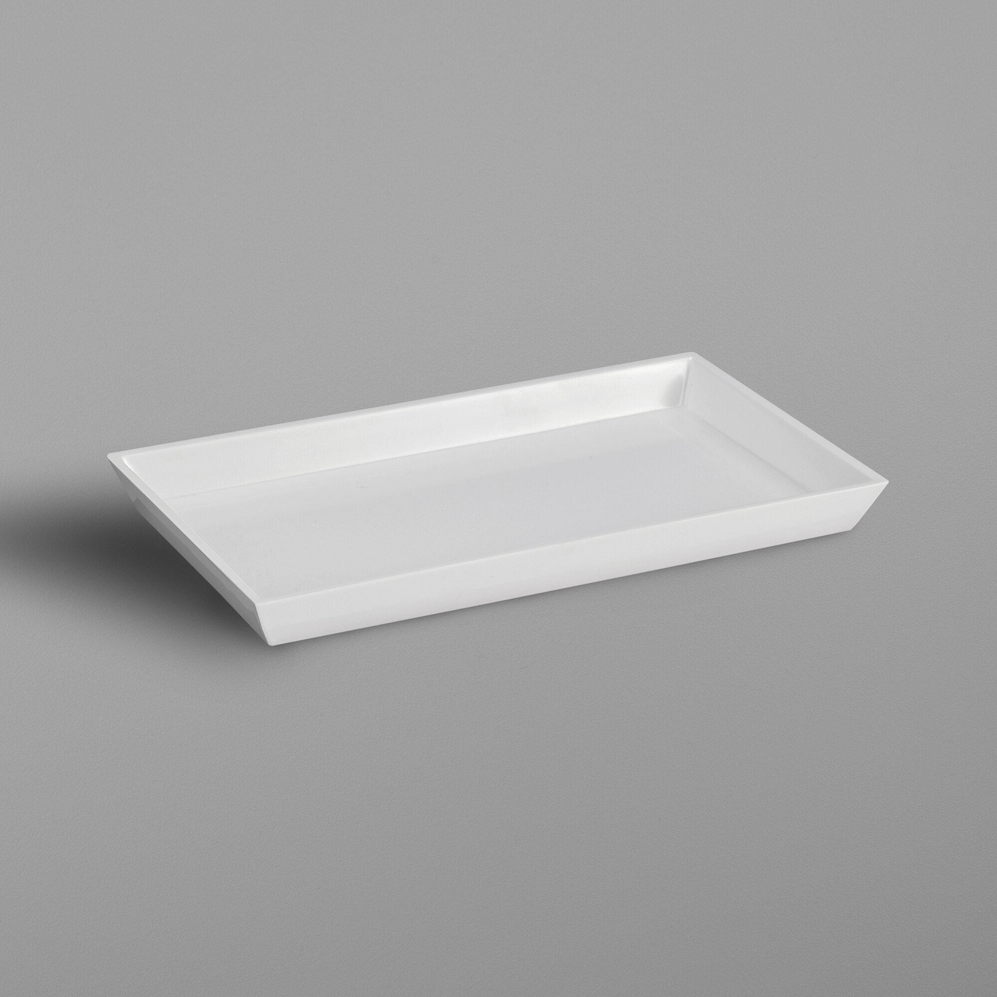 Spa White Collection Melamine Amenity Tray