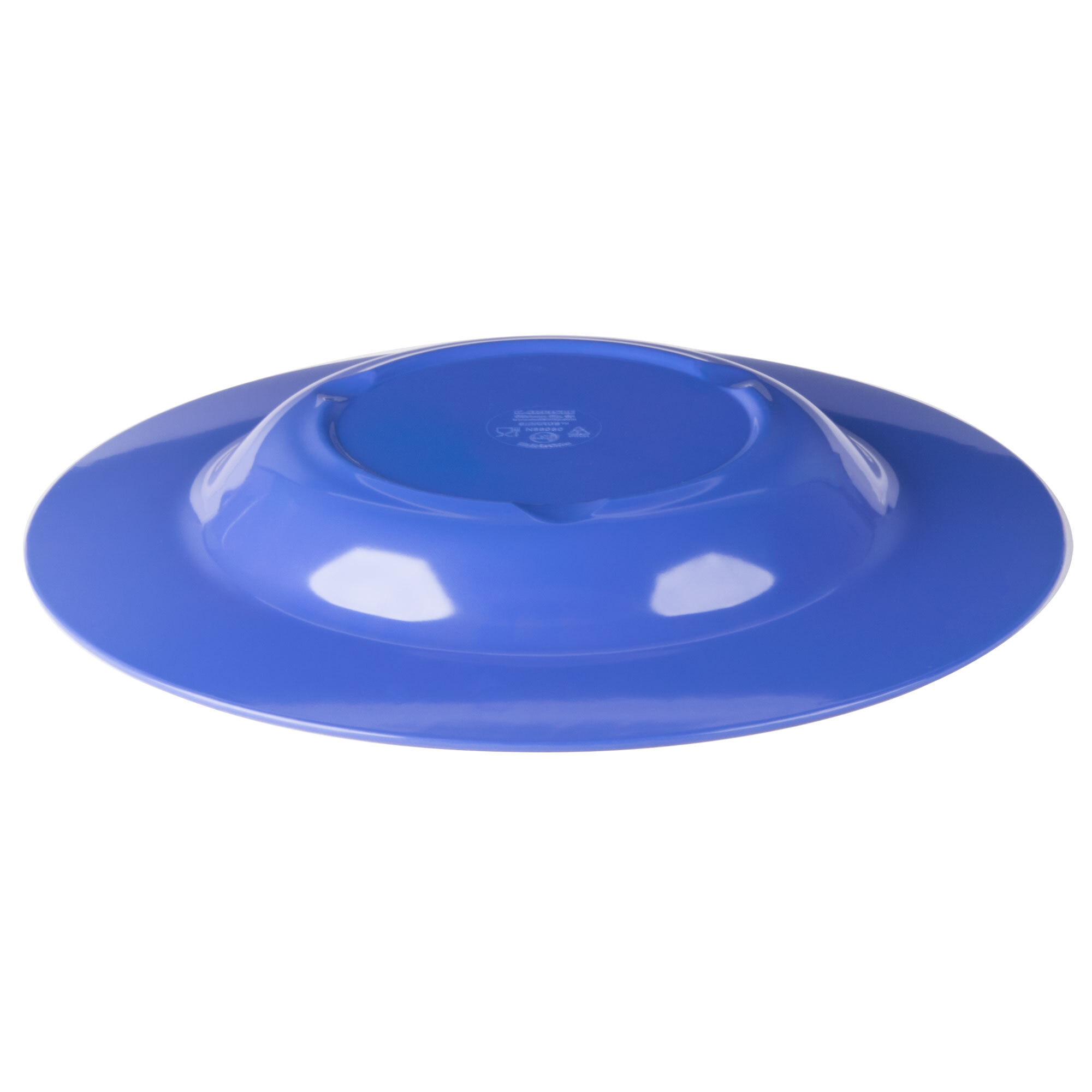 Carlisle 3303014 Sierrus 12" Ocean Blue Melamine Chef Salad / Pasta