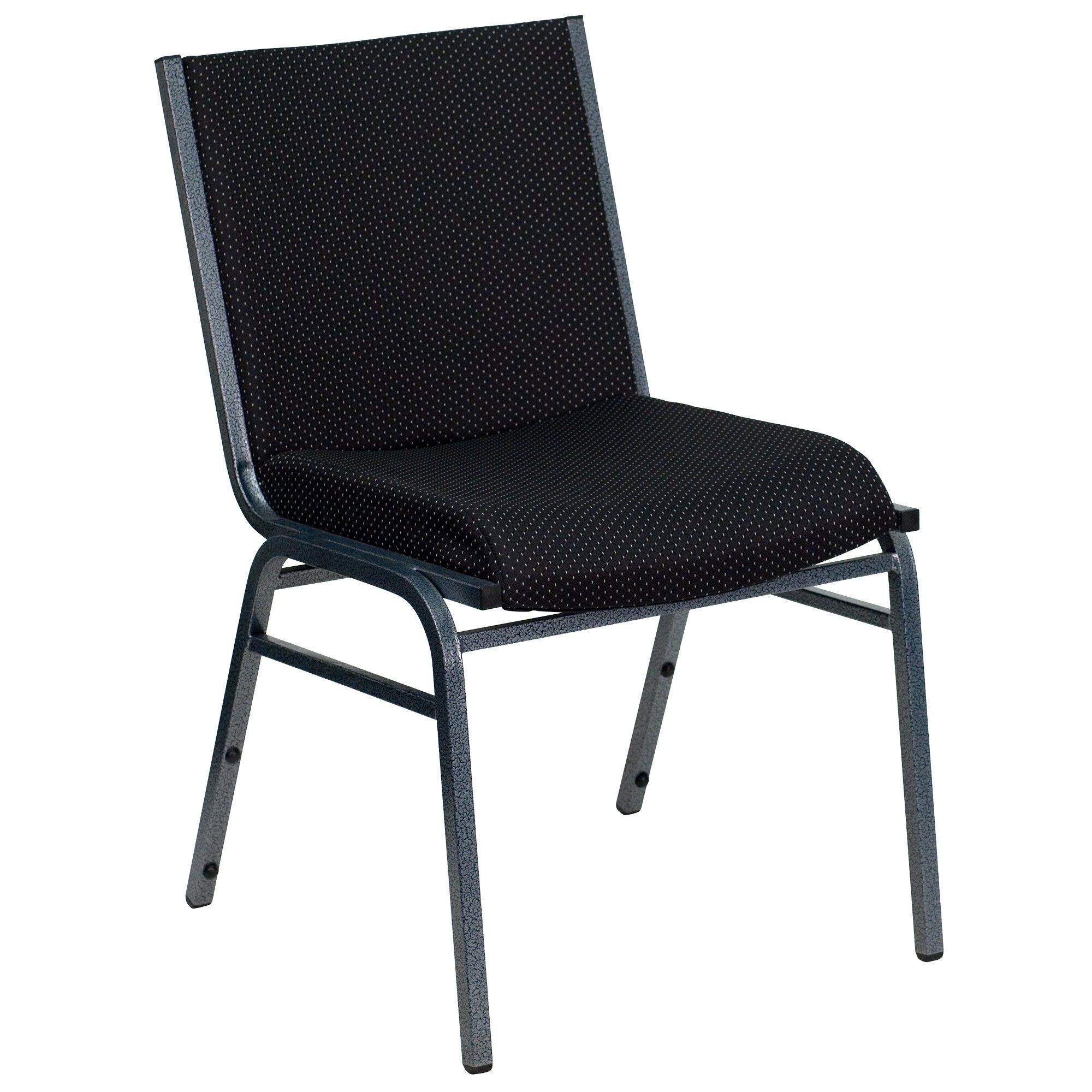 Flash Furniture XU60153BKGG Hercules Series HeavyDuty Black Dot