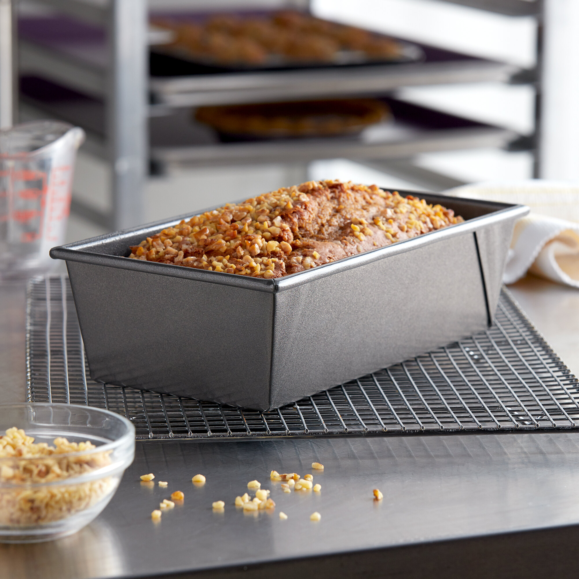 1.5 lb. NonStick Aluminized Steel Bread Loaf Pan 10" x 5" x 3"