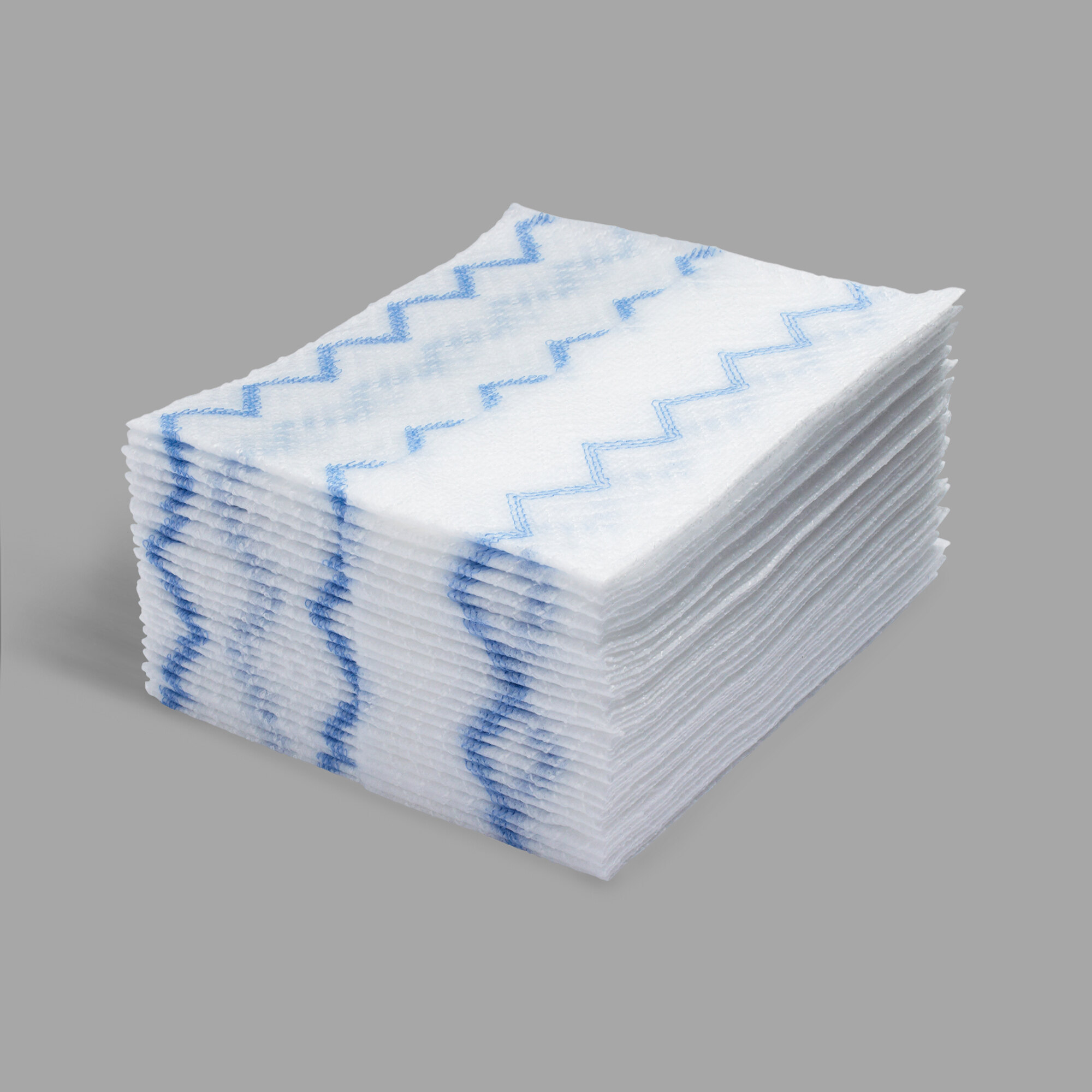 Rubbermaid 1928023 HYGEN 8" x 10" White Disposable Microfiber Cloth Refill 640/Case