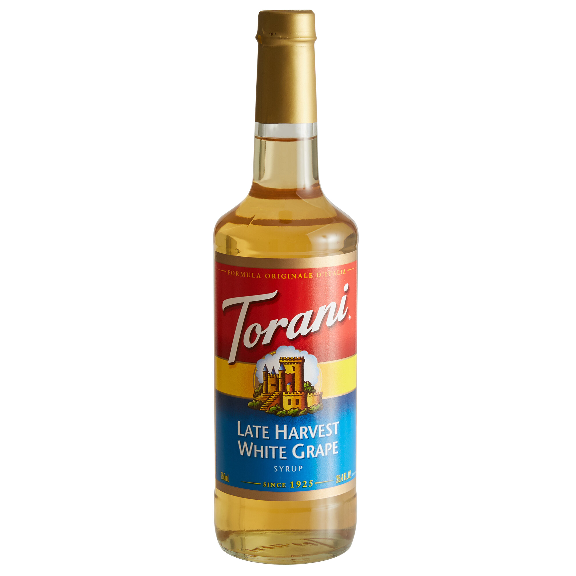 Torani 750 mL Late Harvest White Grape Flavoring Syrup