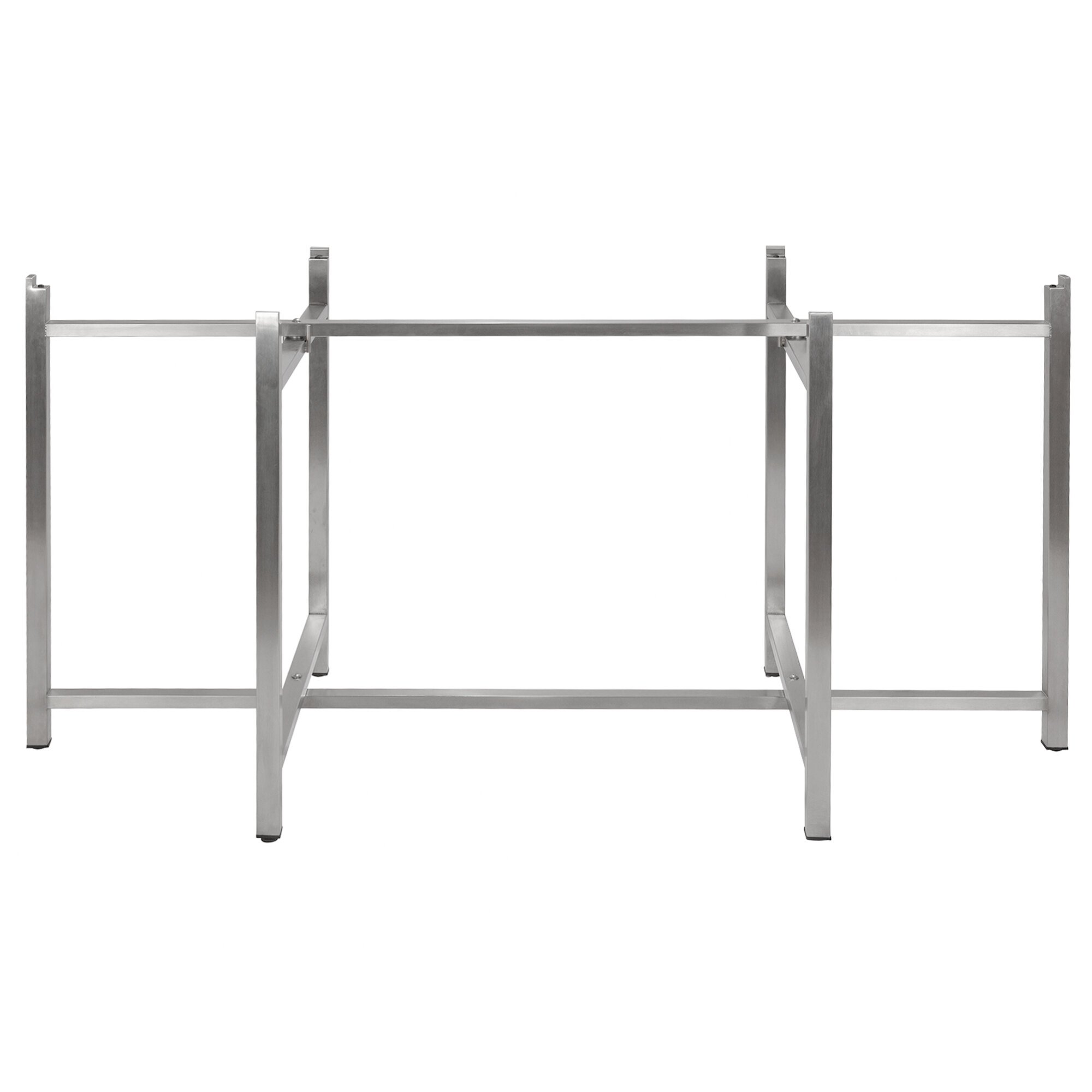 Bon Chef 50420 FlexX 72" x 30" Foldable Stainless Steel Counter Height