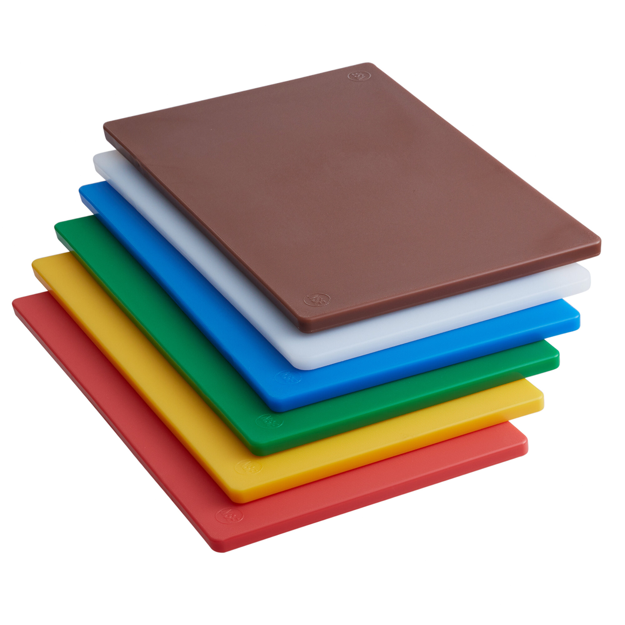 6 Board  Color  Coded Cutting  Board  Set 12 x 18 