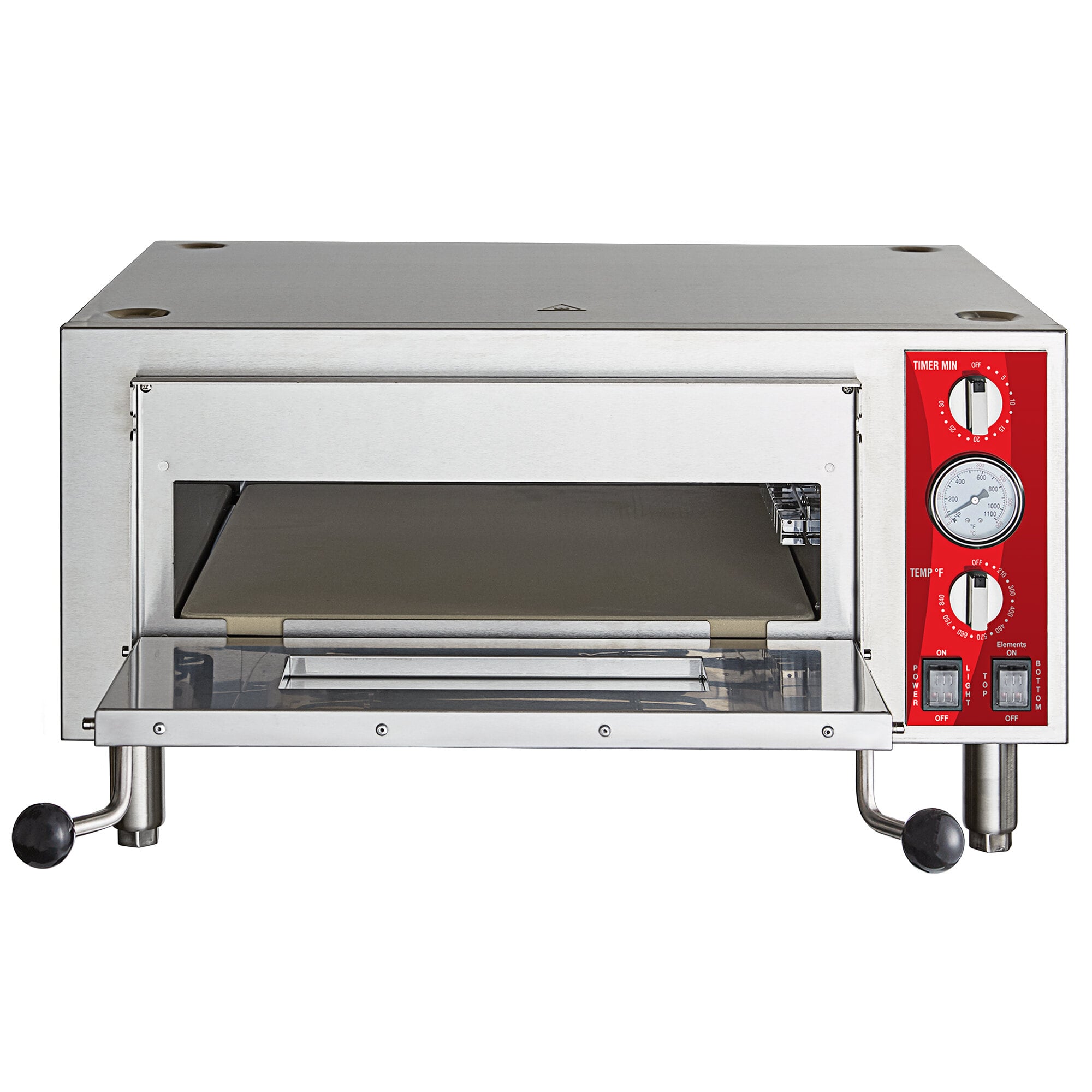 Avantco DPO-18-S Single Deck Countertop Pizza Oven - 1700W, 120V