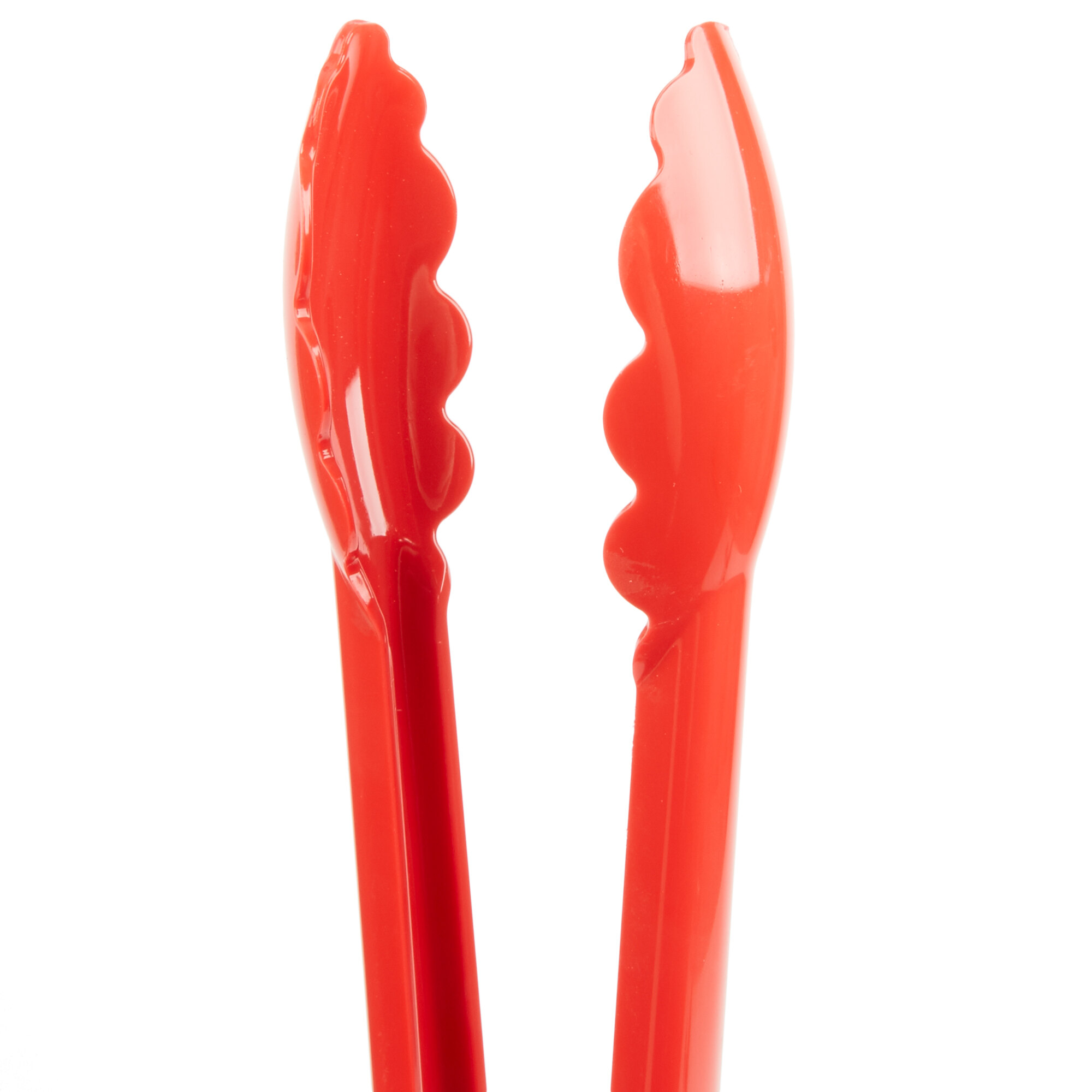 Carlisle 471205 Carly 12" Red Plastic Utility Tongs