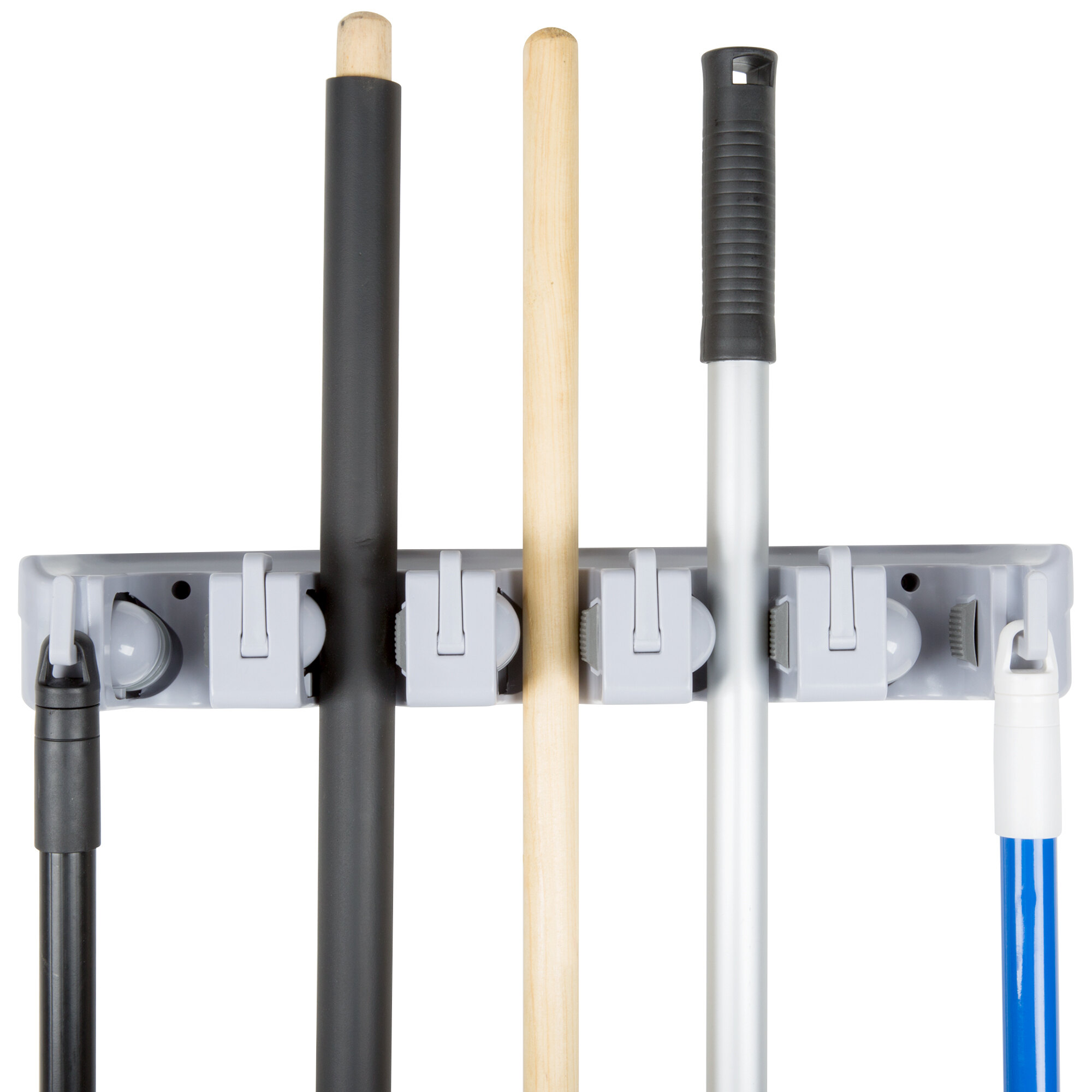 16" Mop and Broom Rack