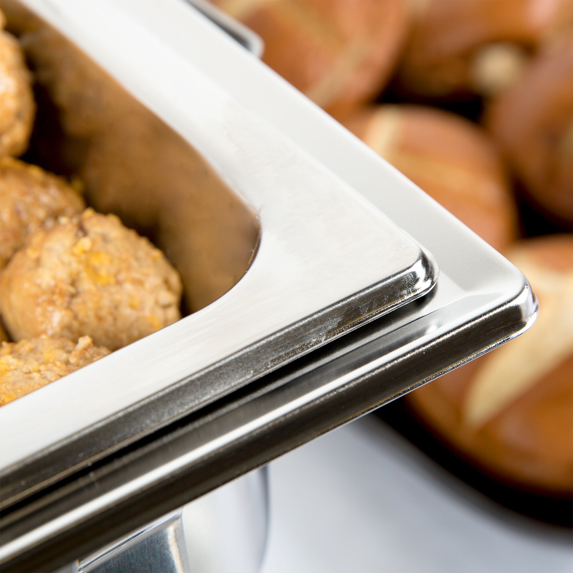 4 Qt. Chafing Dish Half Size Stainless 4 Quart Chafing Dish