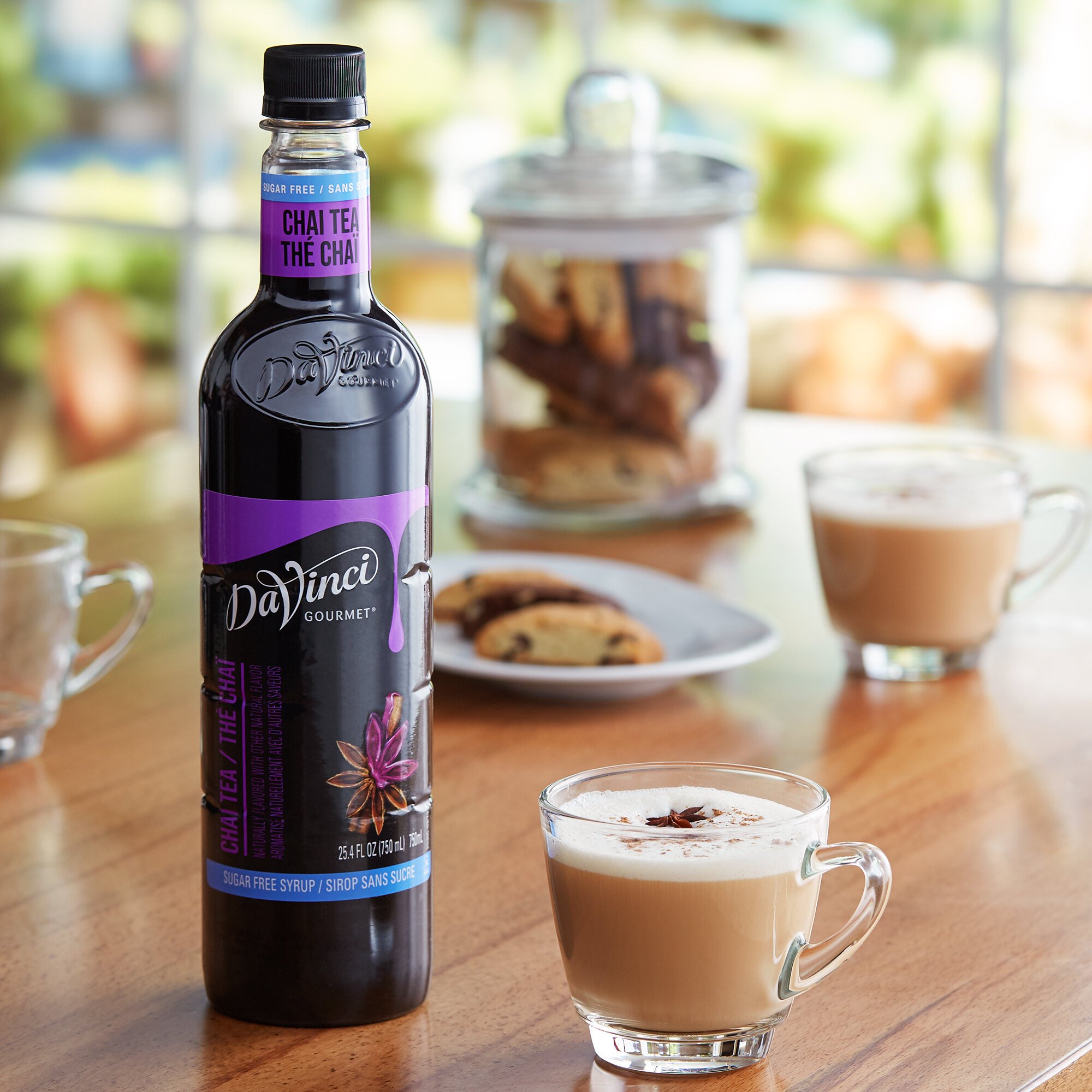 DaVinci Gourmet 750 mL Sugar Free Chai Tea 71 Concentrate