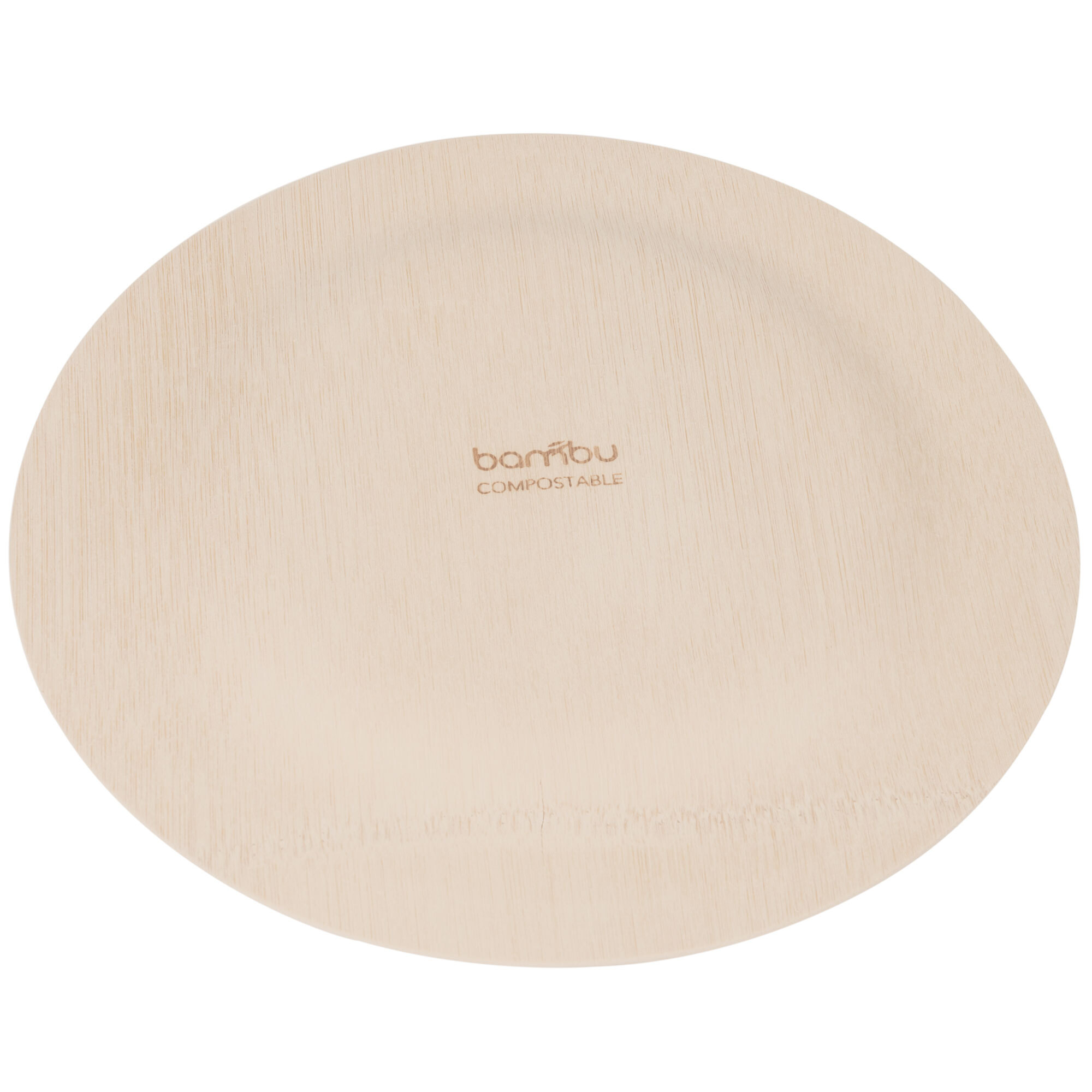 Disposable Bamboo Plates 9", EcoFriendly