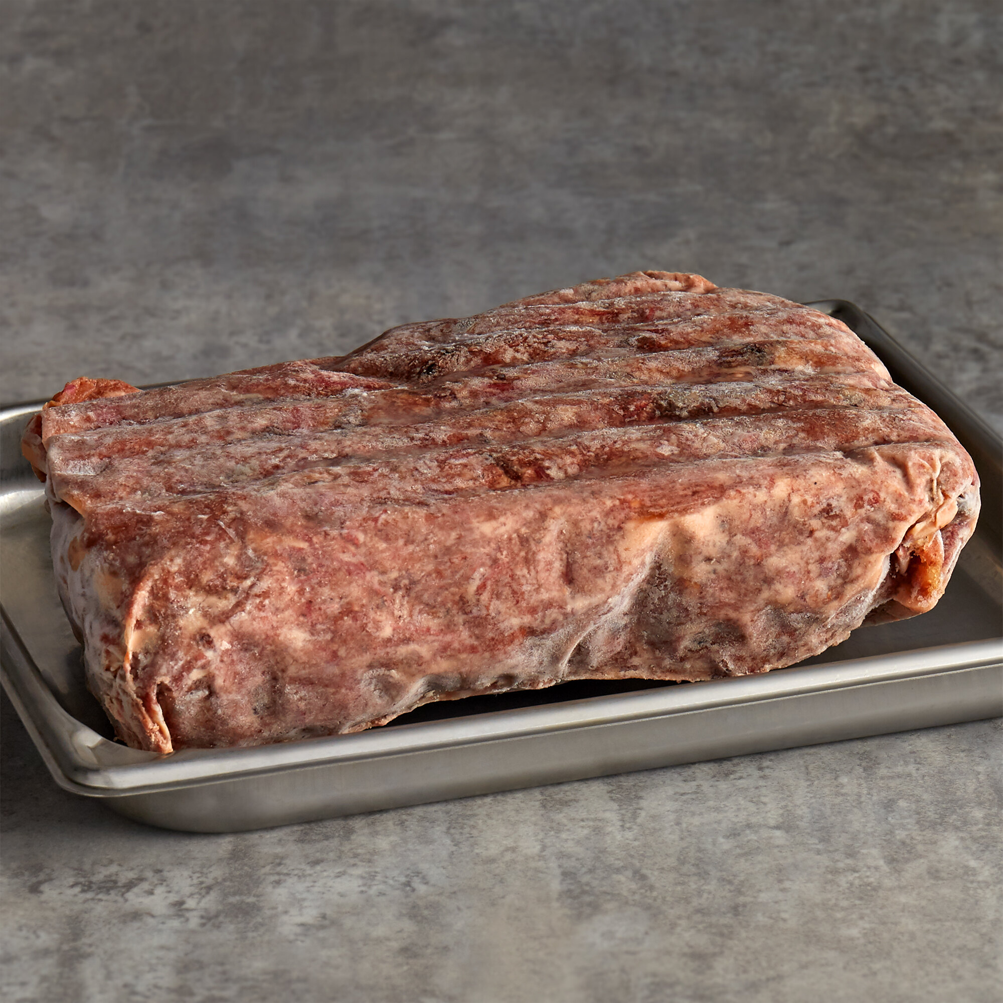 Brookwood Farms 5 lb. Fully Cooked SemiDry Pulled Beef Brisket 2/Case
