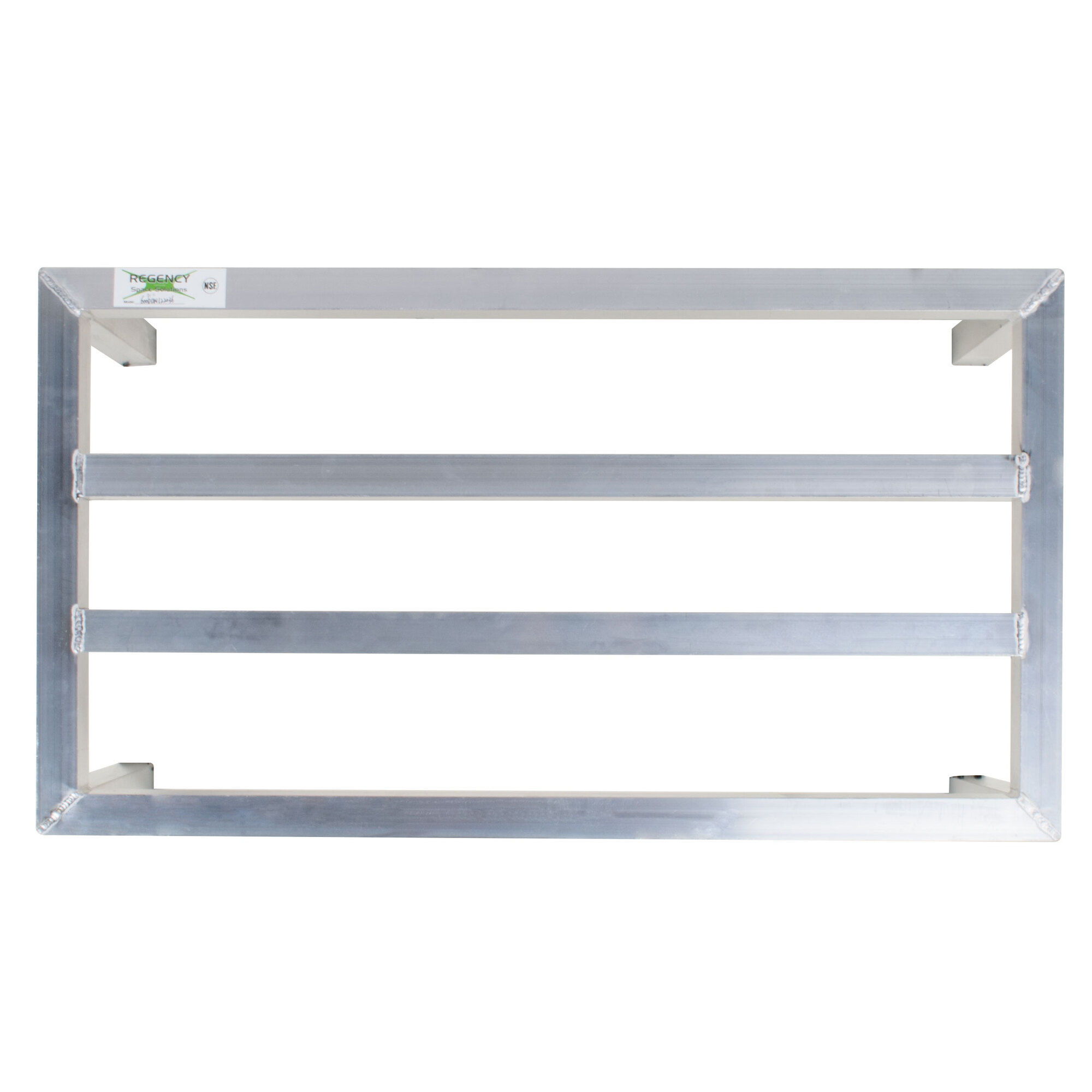 Regency 36" x 20" x 12" Aluminum Dunnage Rack - 1400 lb. Capacity