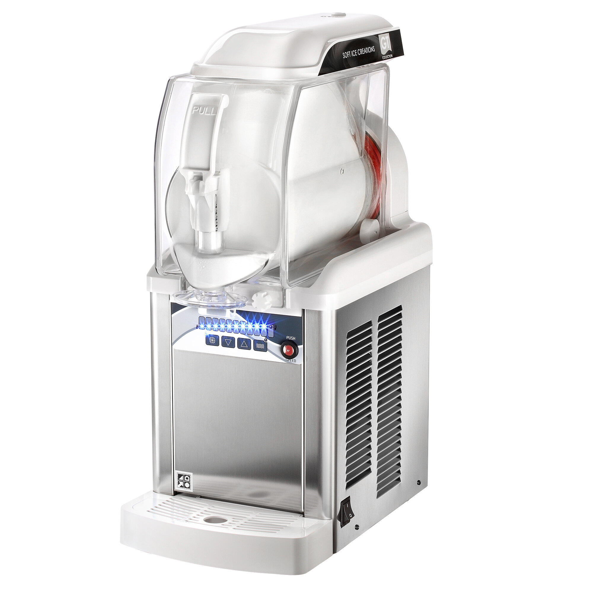 Crathco GT PUSH 1 (1206-012) Single 1.3 Gallon Soft Serve Machine ...