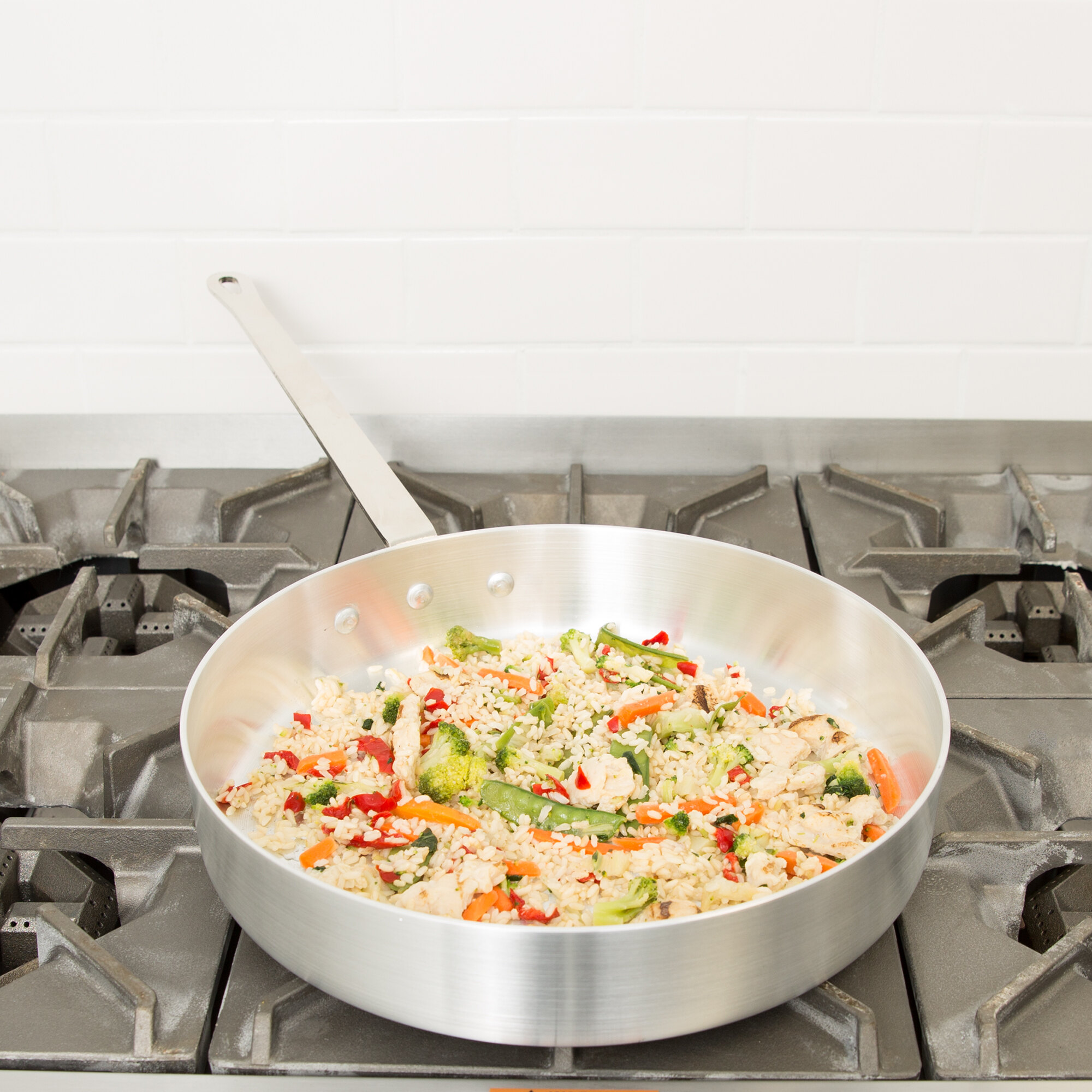 7 Qt. HeavyDuty Aluminum Saute Pan