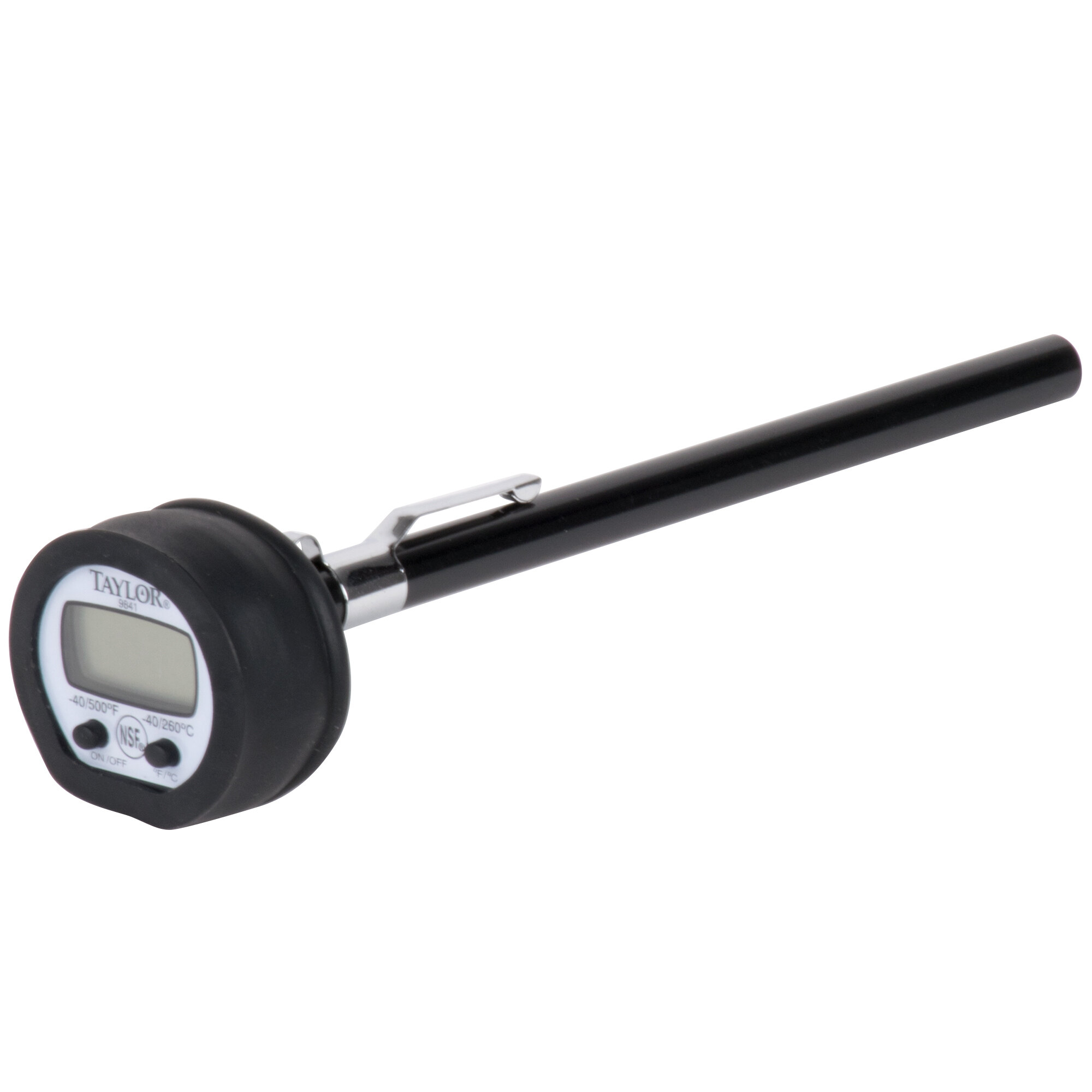 Taylor 9841RB 4 5/8" High Temperature Digital Pocket Probe Thermometer