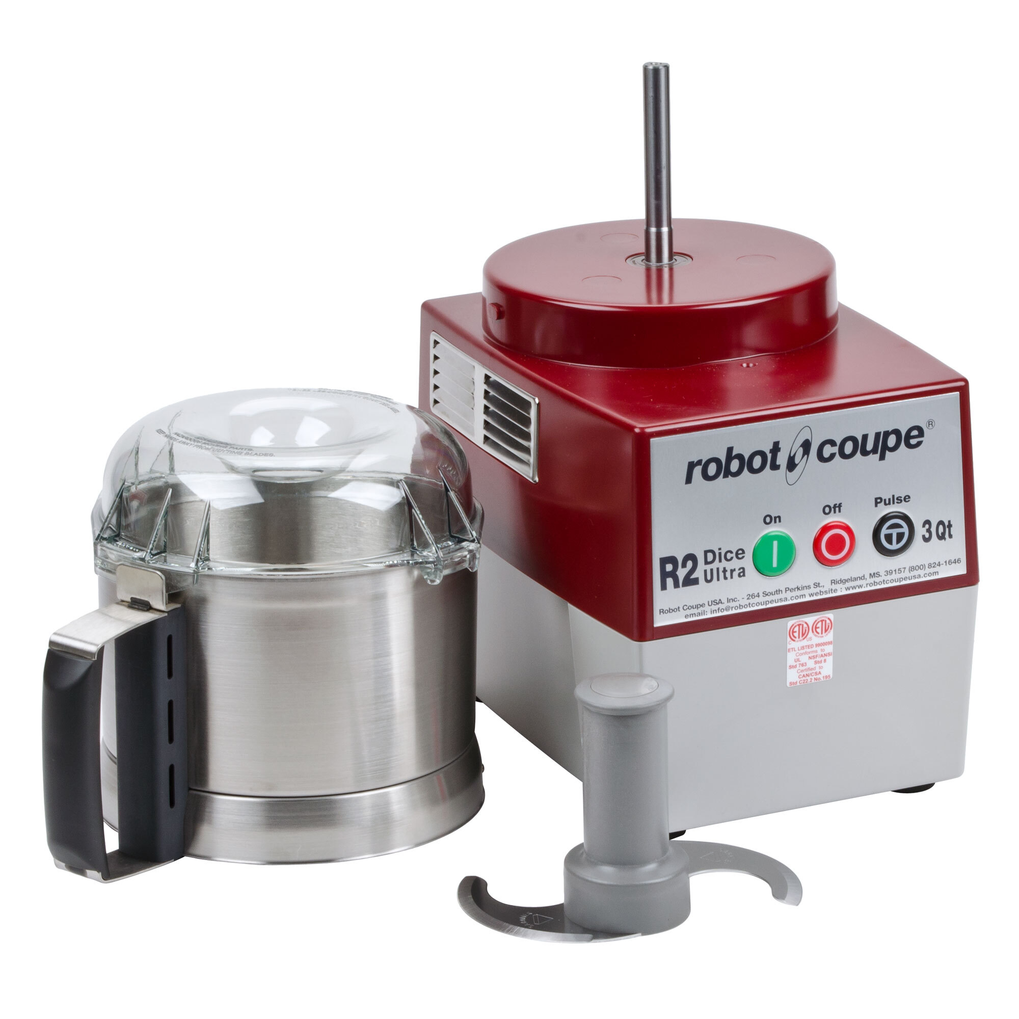 Robot Coupe R2 Dice Ultra Combination Continuous Feed Food Processor