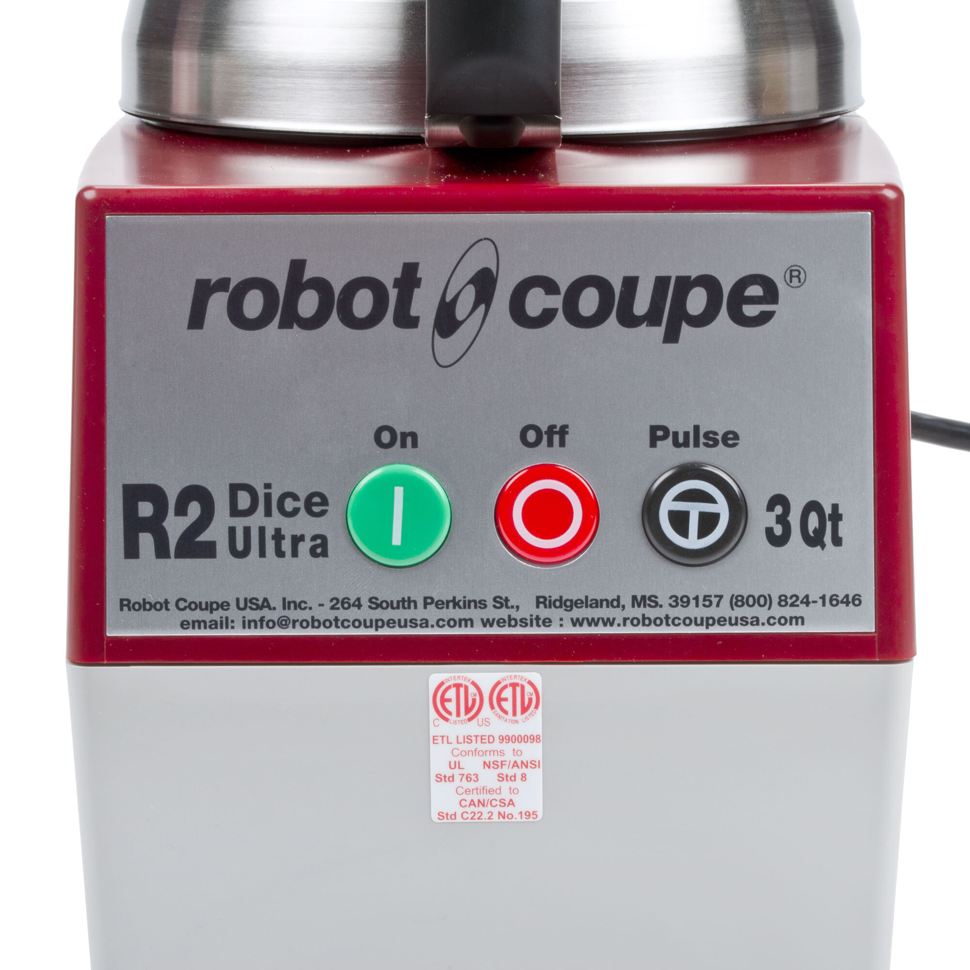 Robot Coupe R2 Dice Ultra Combination Continuous Feed Food Processor