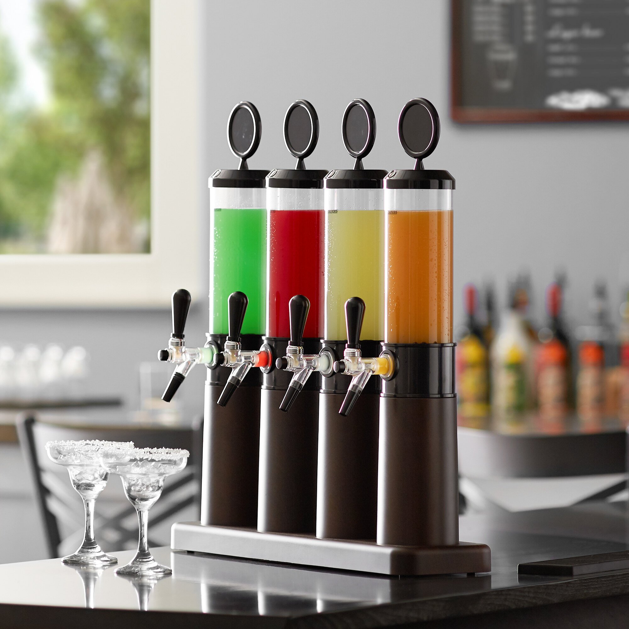 Beer Tubes FLTSTAP 4 32 oz. Draft Beer Towers at staurantStore