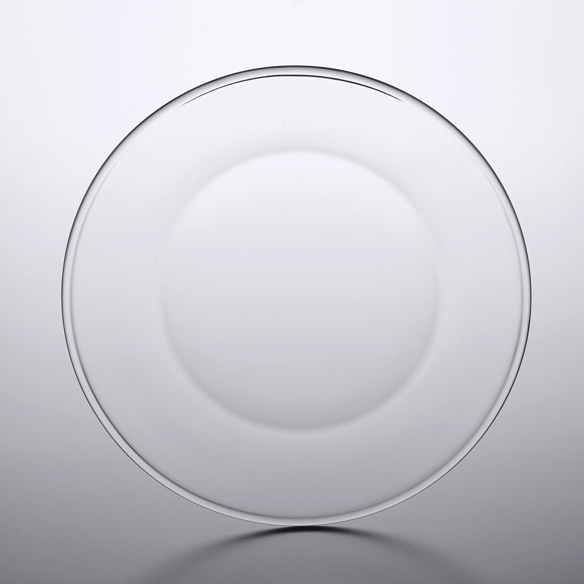 Libbey 1788491 Moderno 7 1/2" Glass Salad / Dessert Plate 12/Case