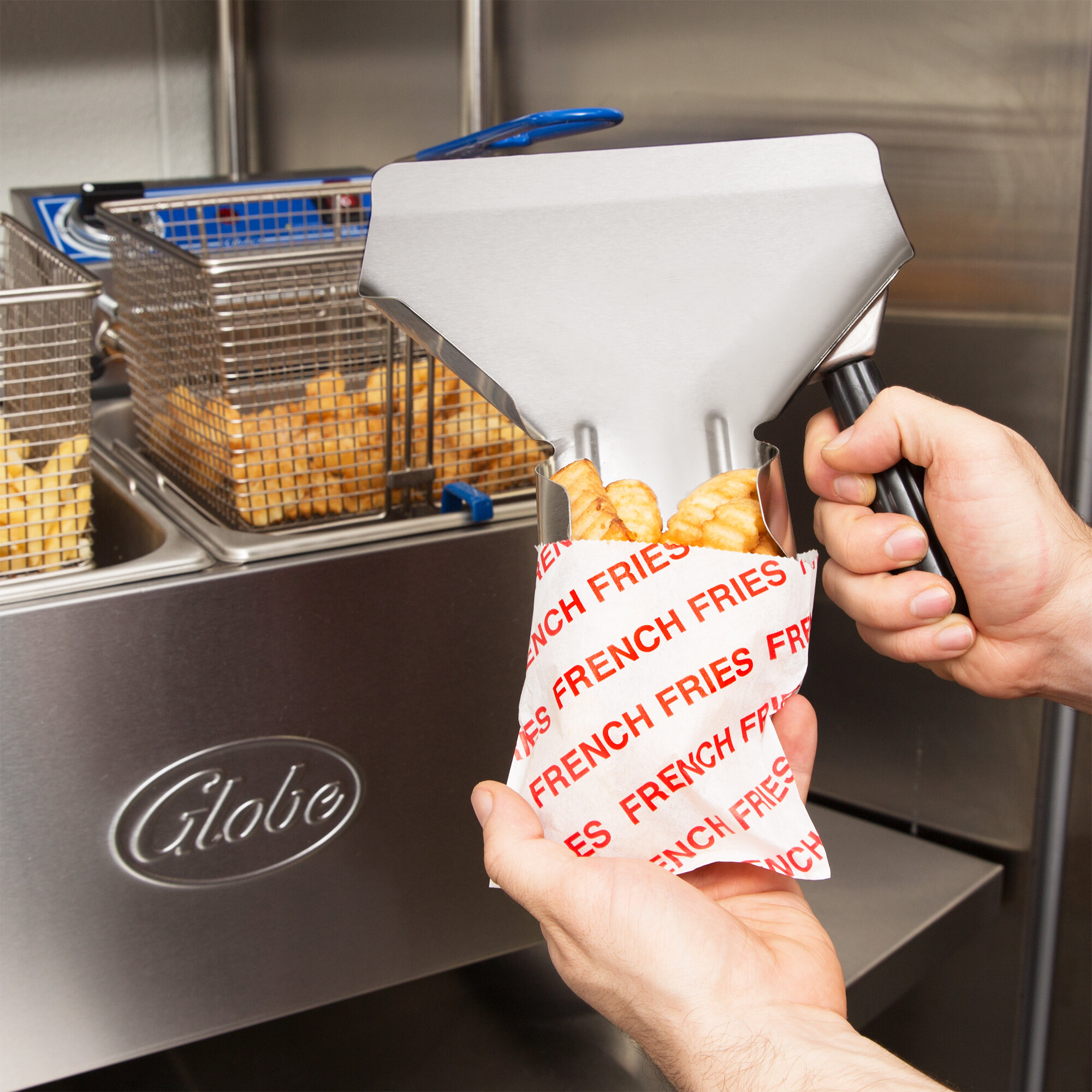 Stainless Steel French Fry Scoop