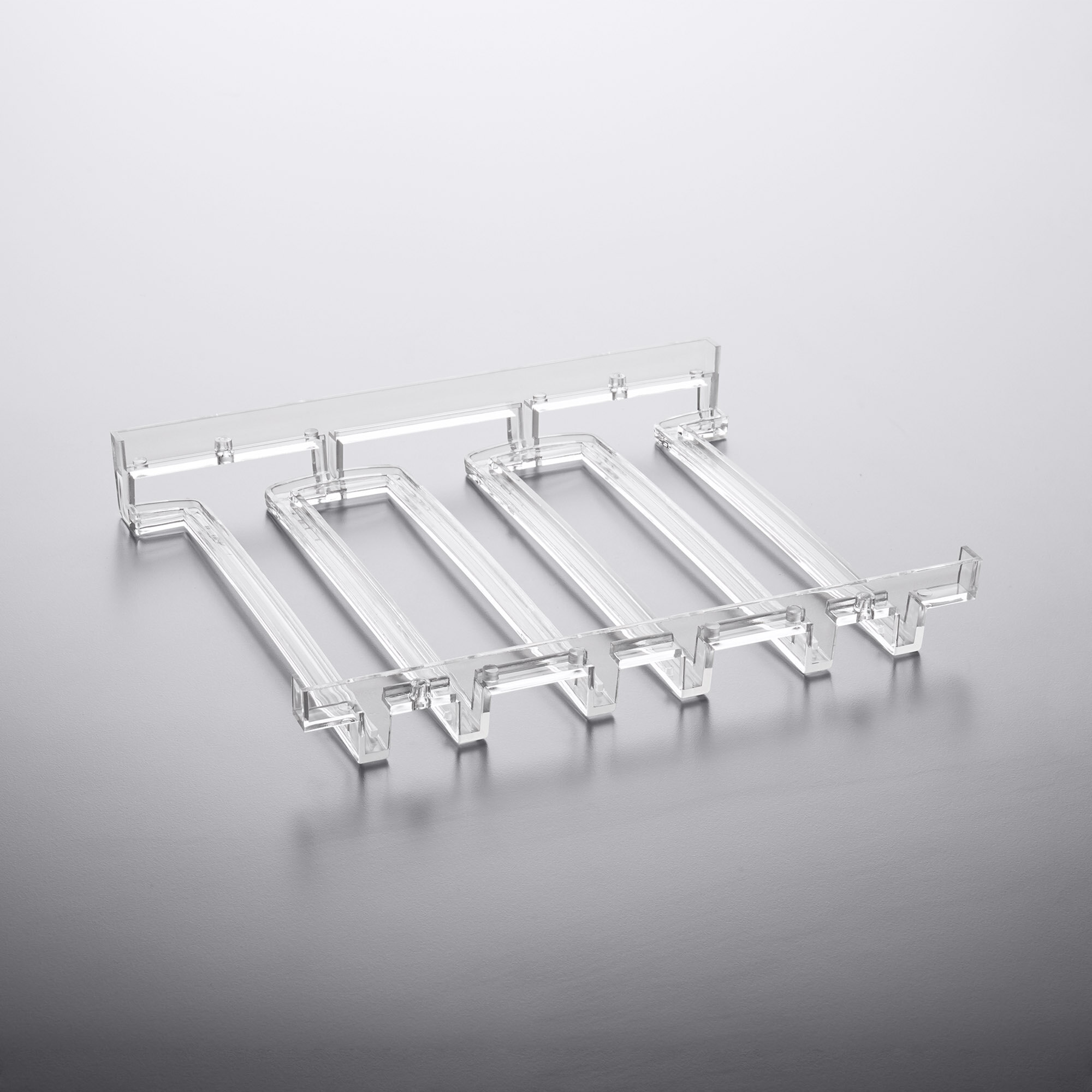 3 Slot Acrylic Stemware Hanger Rack 11 1/4" x 9 1/2"