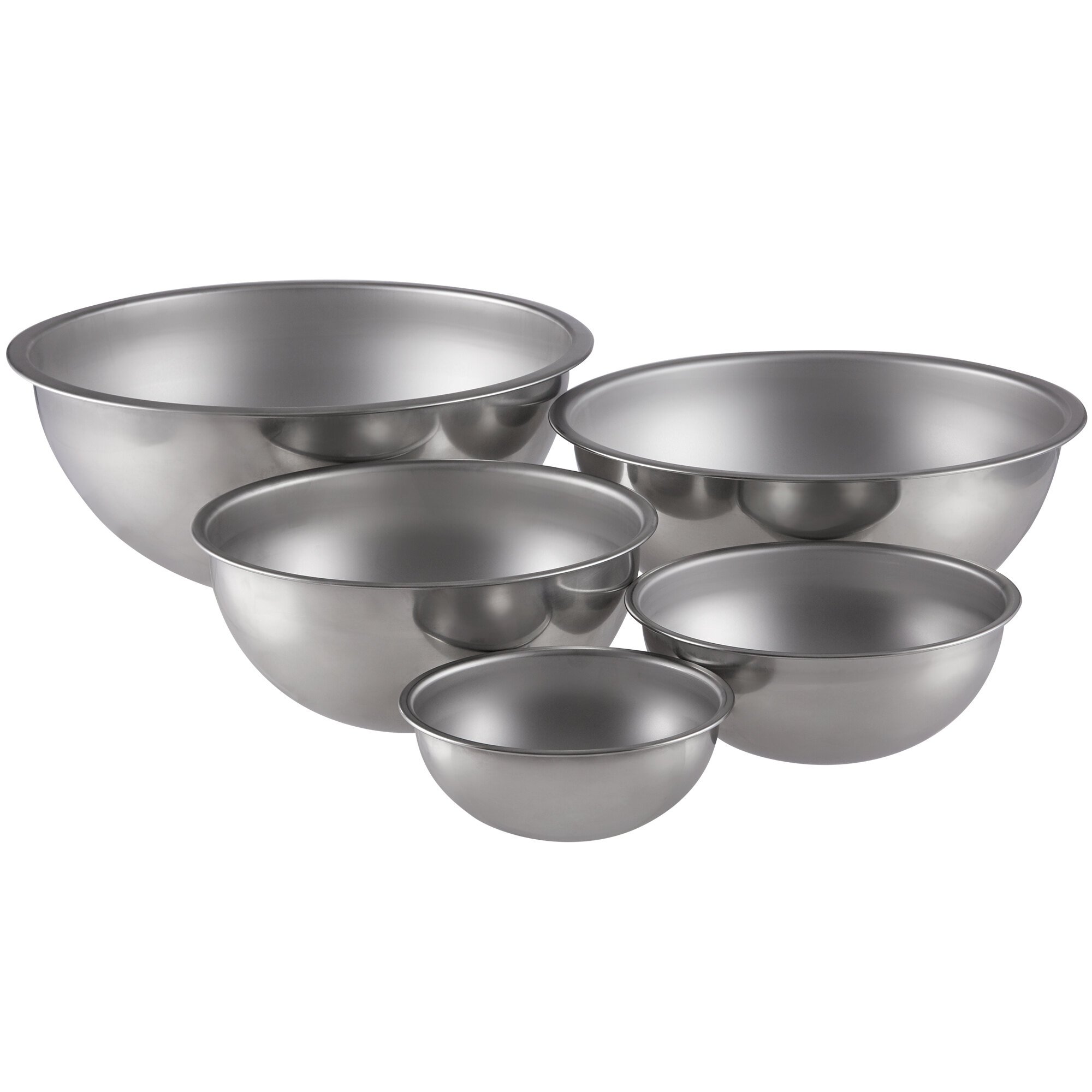 Vollrath 5 Piece Stainless Steel Mixing Bowl Set