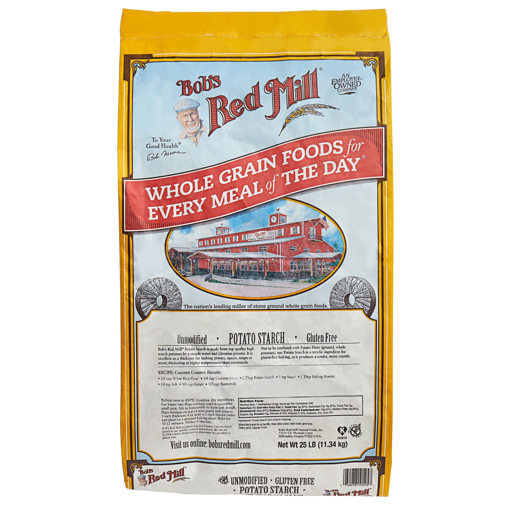 Bob's Red Mill Potato Starch (Gluten-Free 25 lb. Bulk) 