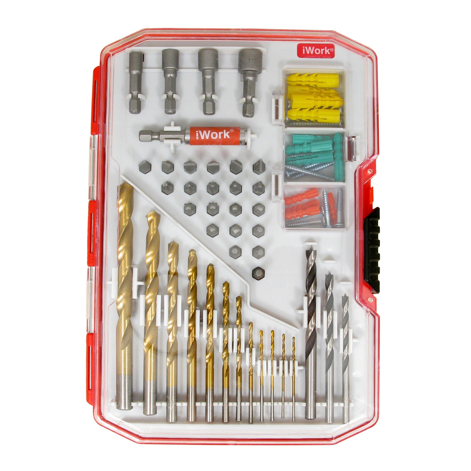 Olympia Tools 76-514-N12 45 Piece Drill and Driver Bits Set