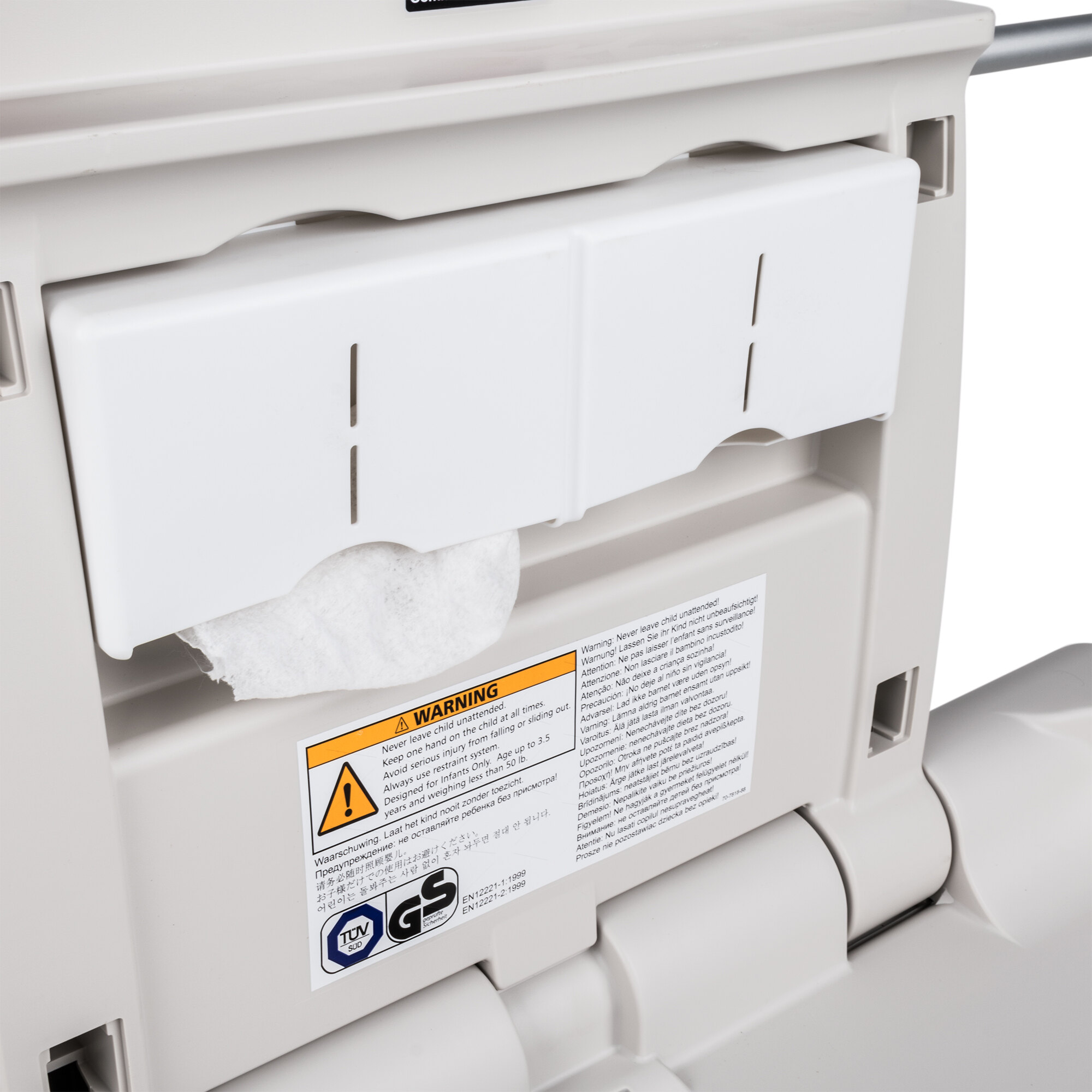 Rubbermaid FG781888LPLAT Horizontal Baby Changing Station