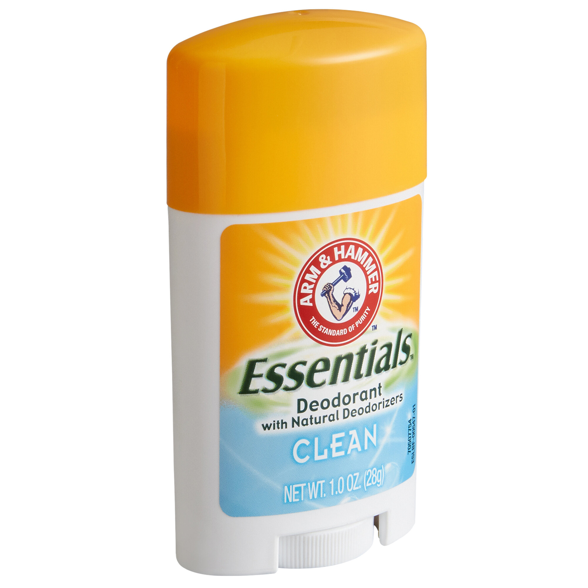 Arm & Hammer Essentials 1 Oz. Clean Scent Deodorant - 12/Case