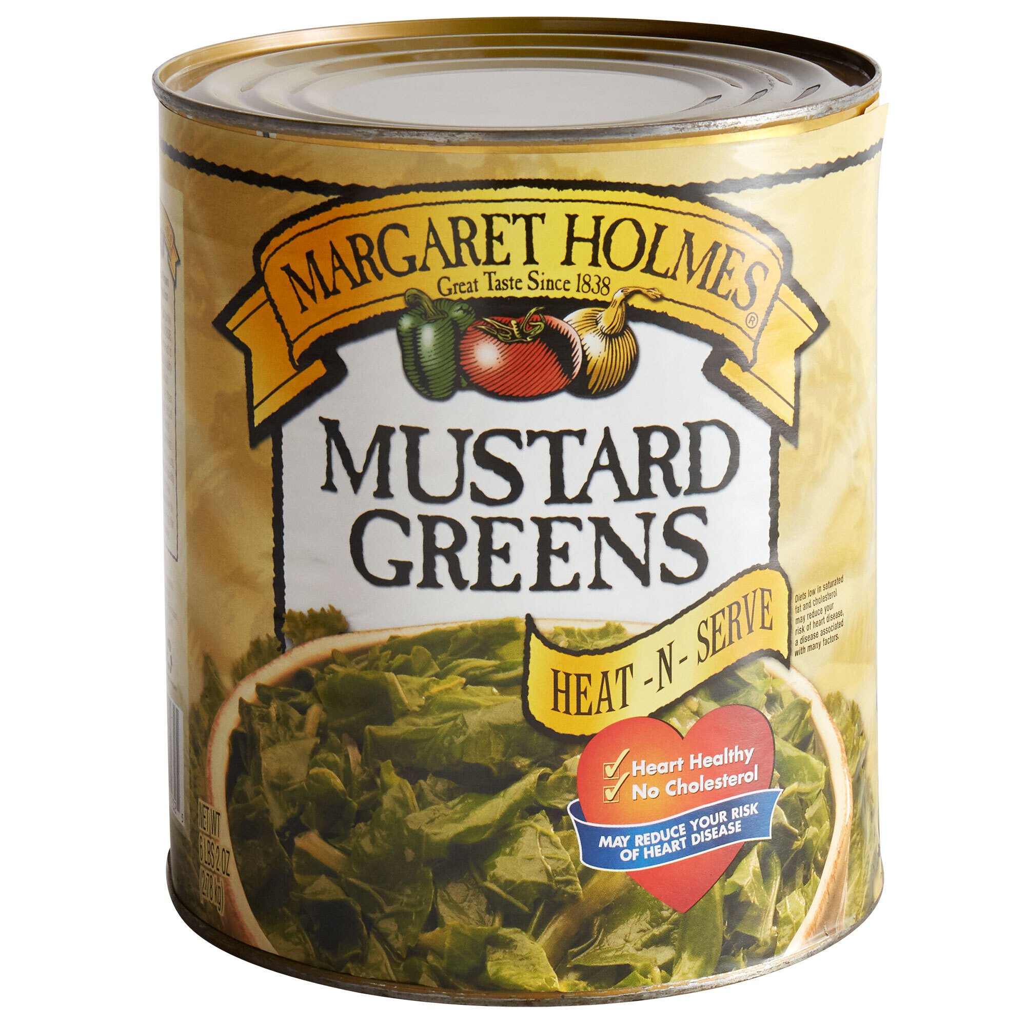 Chopped Mustard Greens 10 Can 6/Case