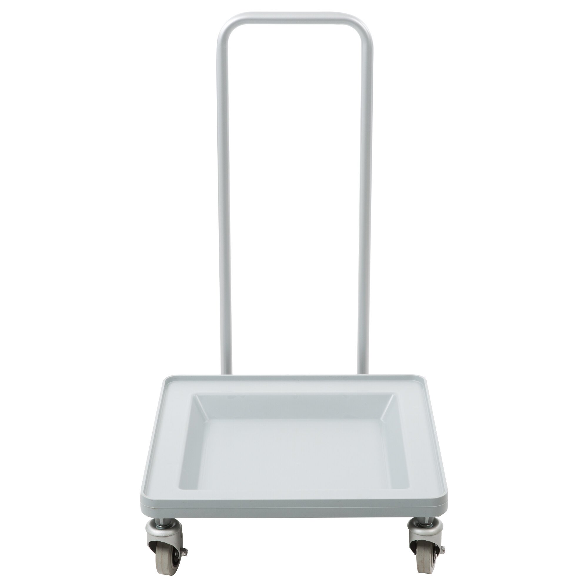 Cambro CDR2020H Soft Gray Camdolly Dish / Glass Rack Dolly with Handle