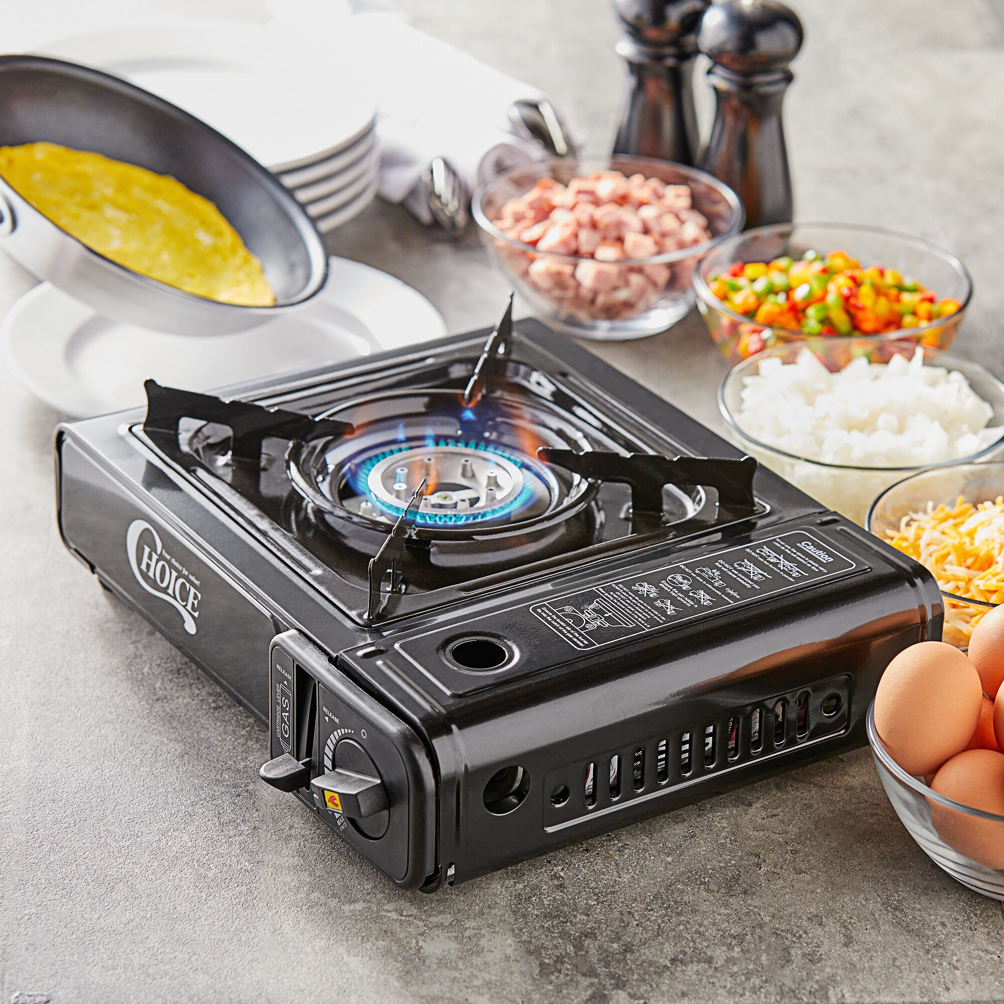 Portable Butane Stove - 1 Burner| WebstaurantStore