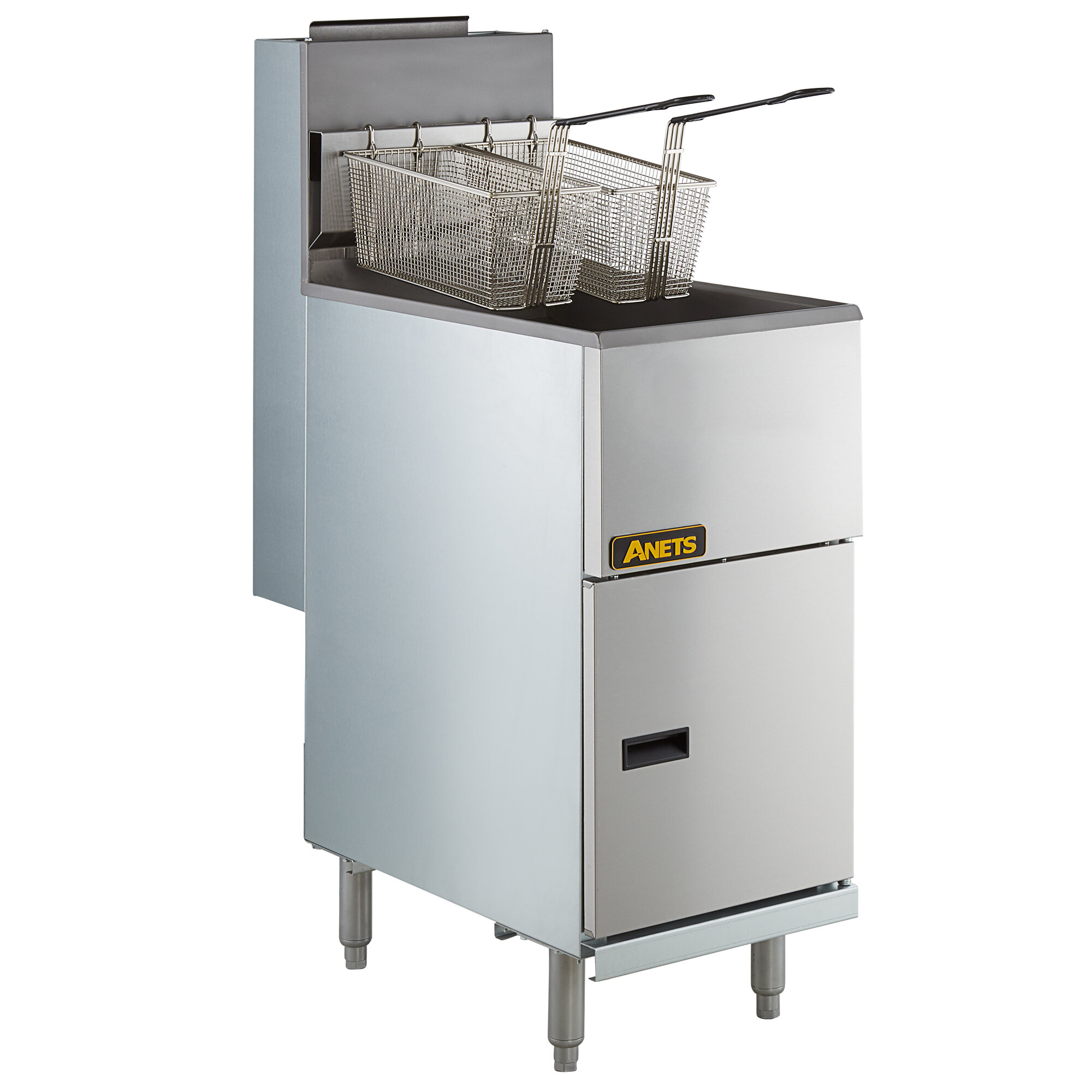 35AS Silver Economy Series Natural Gas 4045 lb. Tube Fired Fryer 90,000 BTU