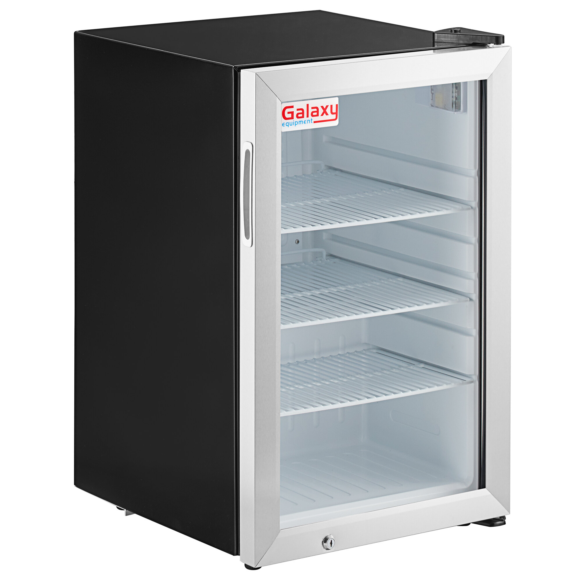 Galaxy CRG3 Black Countertop Display Refrigerated Merchandiser 2.5