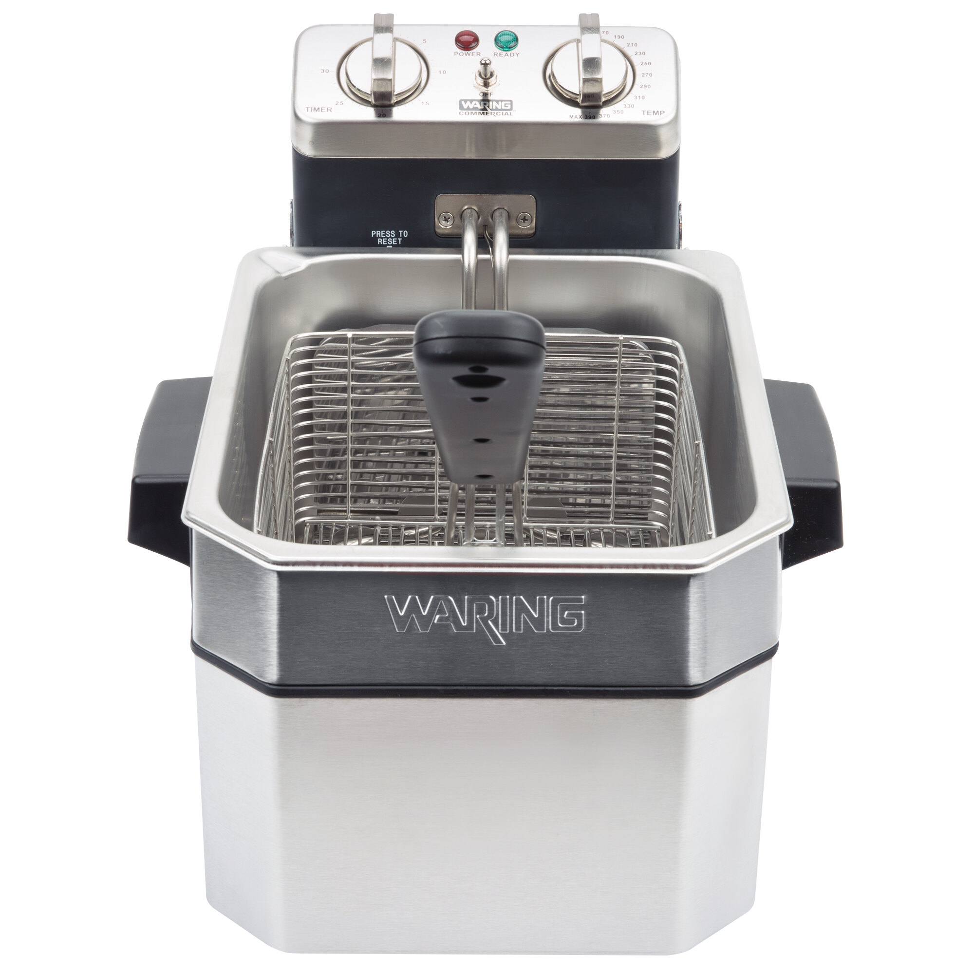 Waring WDF1000 10 lb. Commercial Countertop Deep Fryer 120V