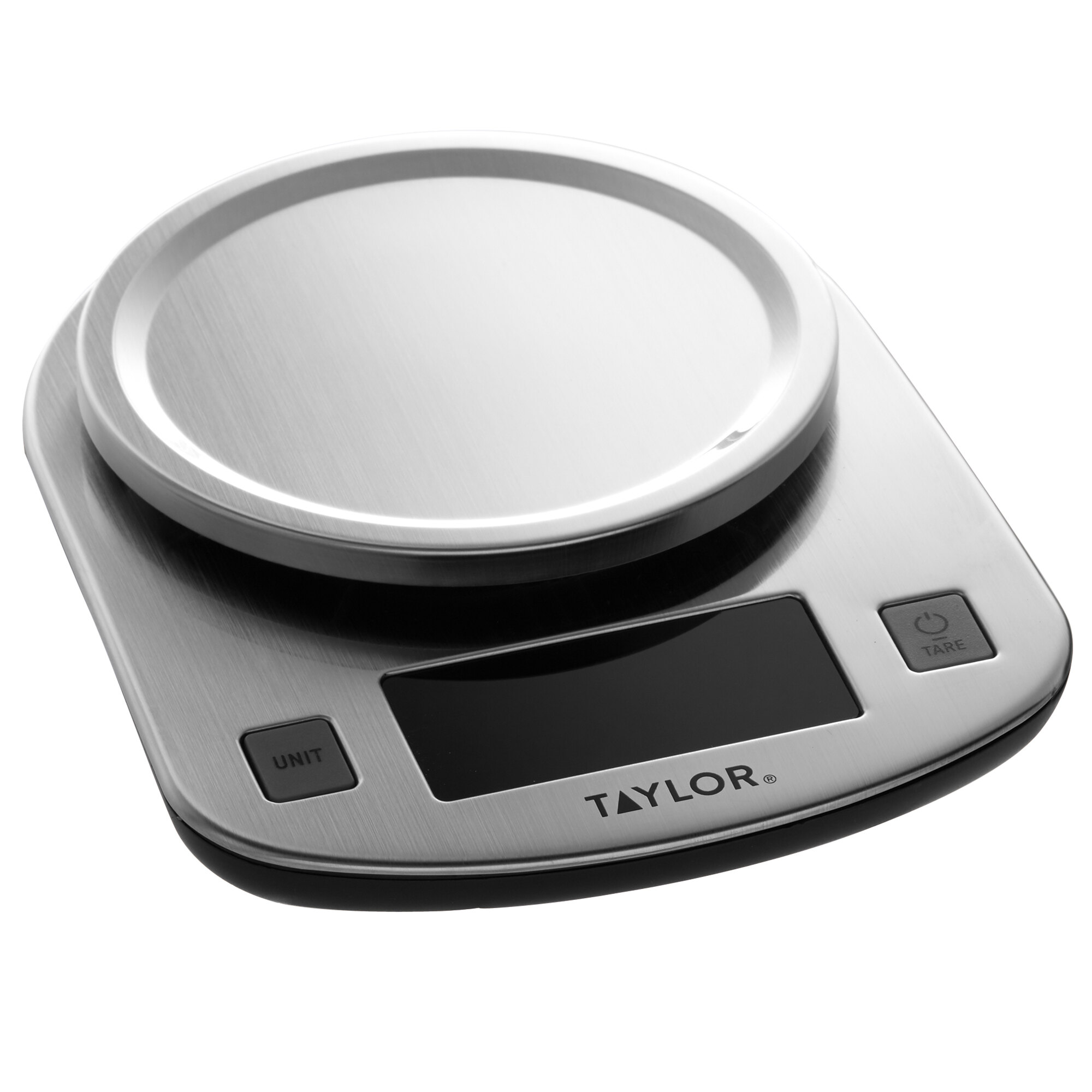 Taylor 3897 11 lb. Stainless Steel LED Display Digital Kitchen Scale