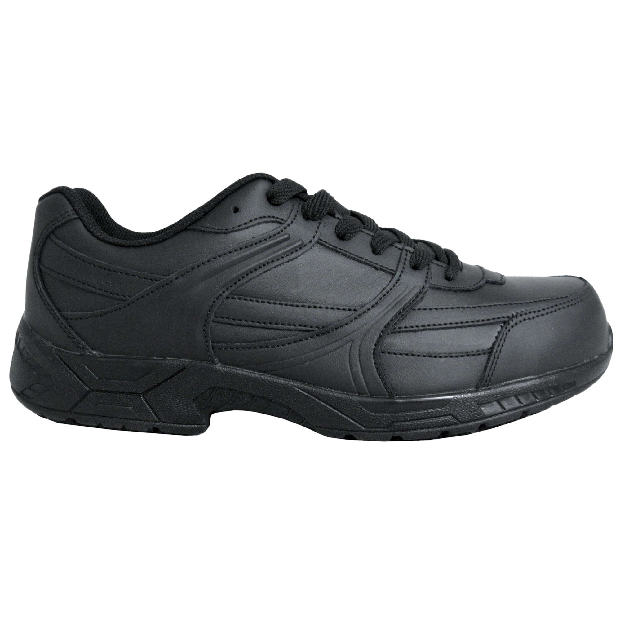 Genuine Grip 1010 Men's Size 13 Wide Width Black Leather Athletic Non ...
