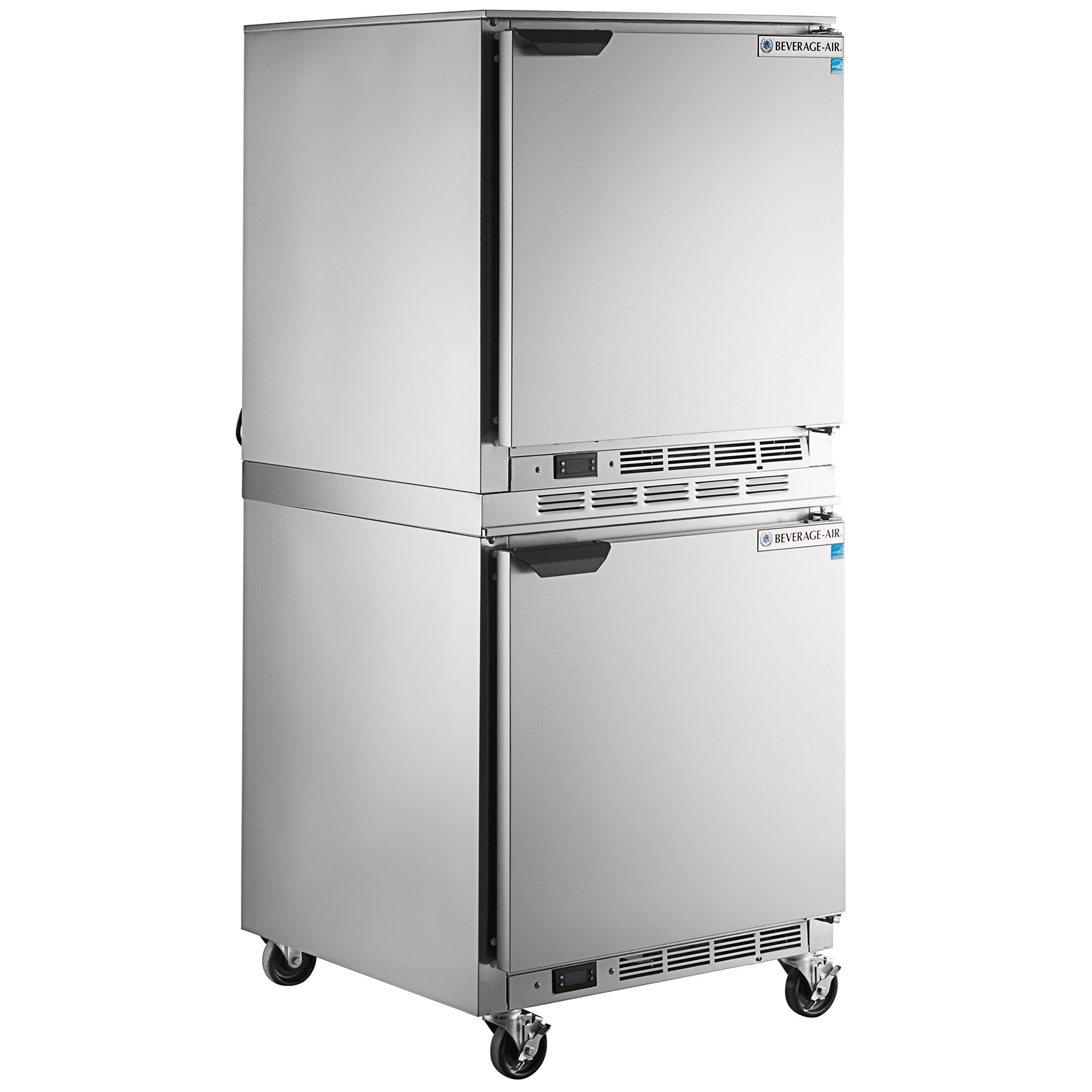 BeverageAir UCR27AHCADA Double Stacked 27" Undercounter Refrigerator